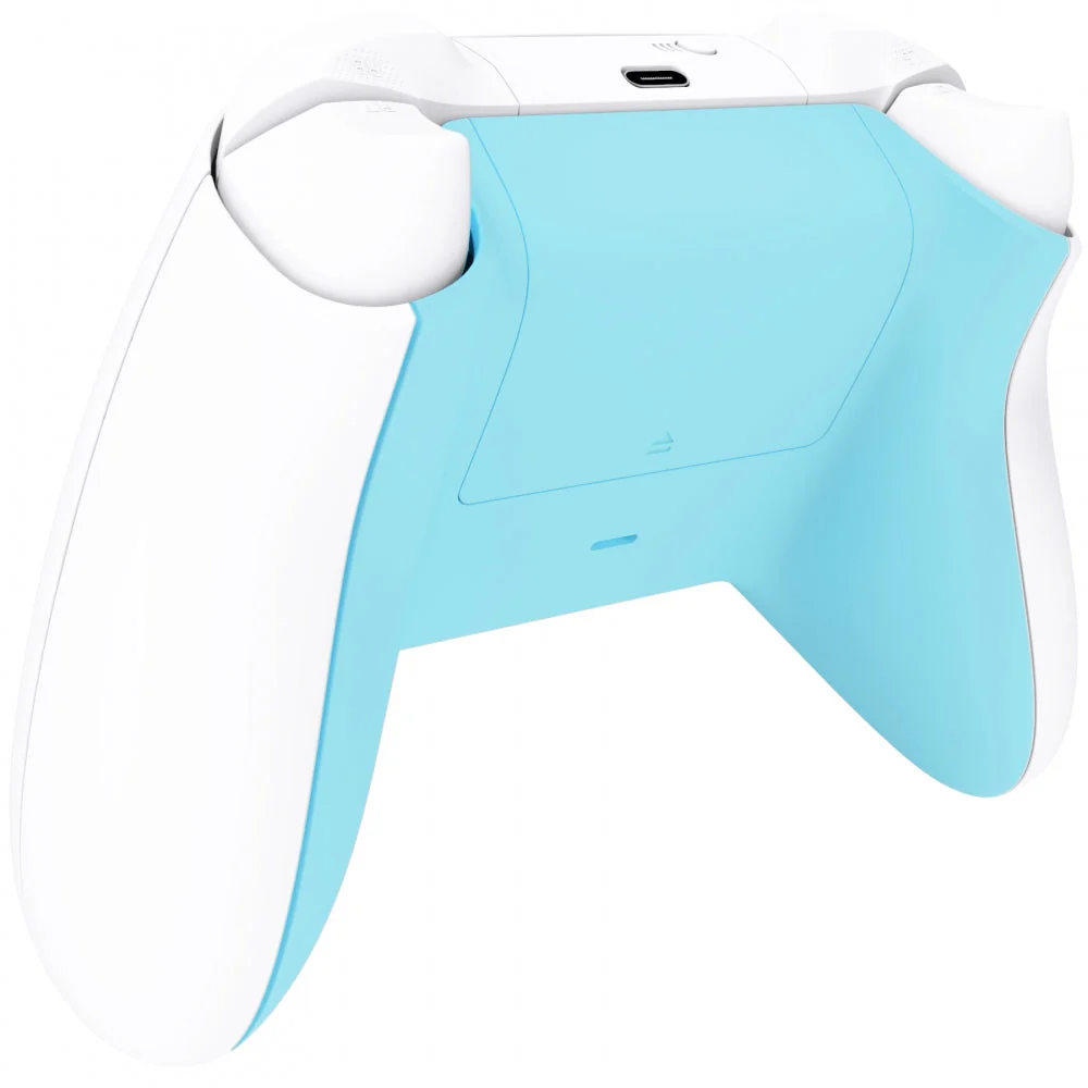eXtremeRate Replacement Bottom Shell with Battery Cover for Xbox Series X & S Controller - Heaven Blue - Image 5