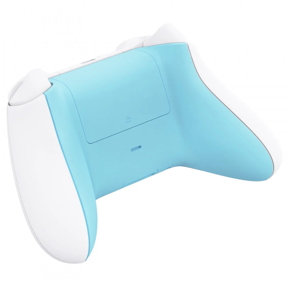 eXtremeRate Replacement Bottom Shell with Battery Cover for Xbox Series X & S Controller - Heaven Blue - Image 7