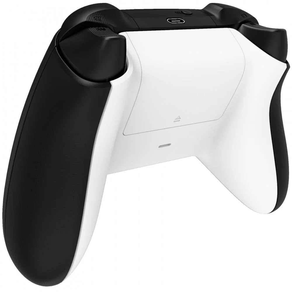 eXtremeRate Replacement Bottom Shell with Battery Cover for Xbox Series X & S Controller - White - Image 5