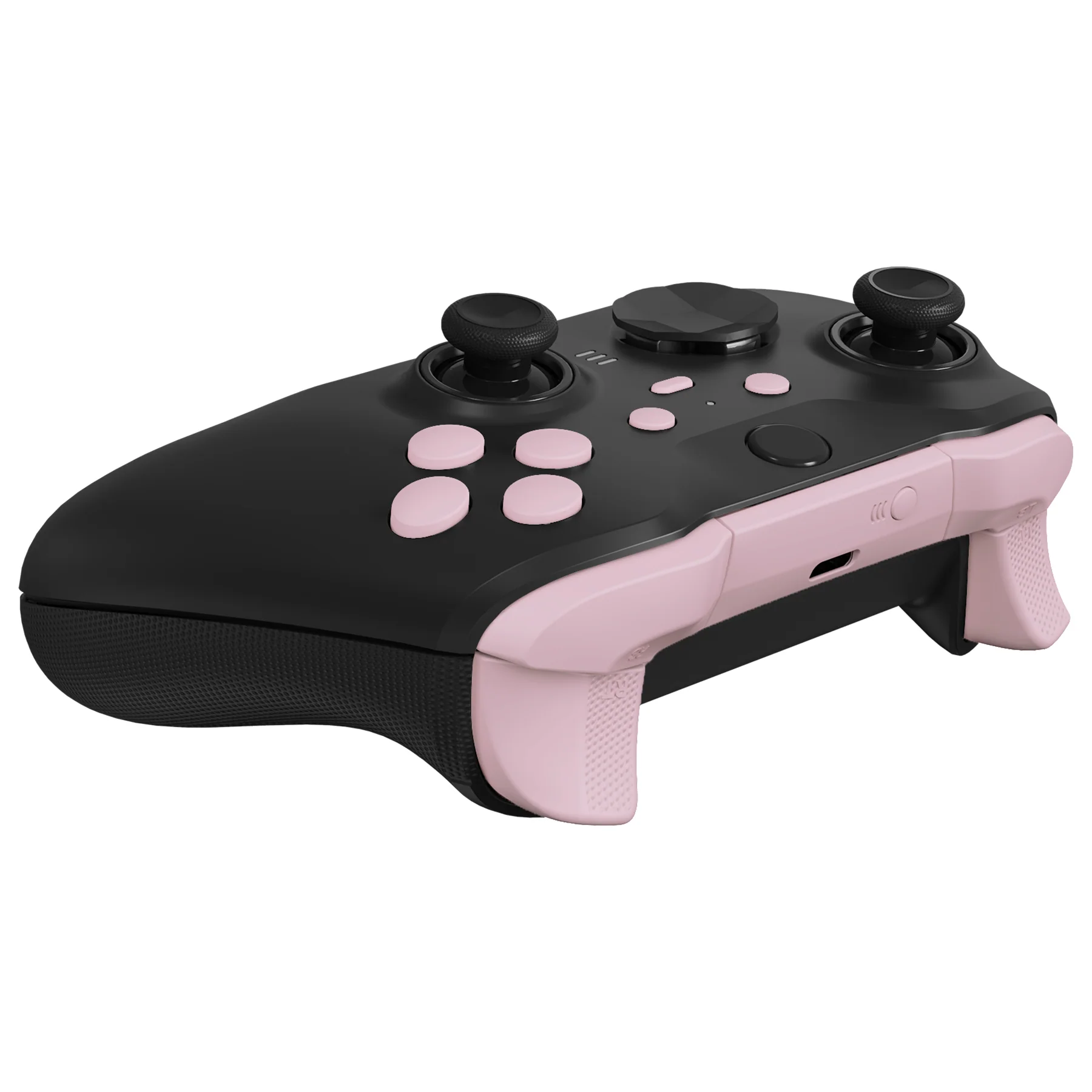 eXtremeRate Replacement Buttons Kit for Xbox One Elite Series 2  & Elite 2 Core Controller - Cherry Blossoms Pink - Image 7