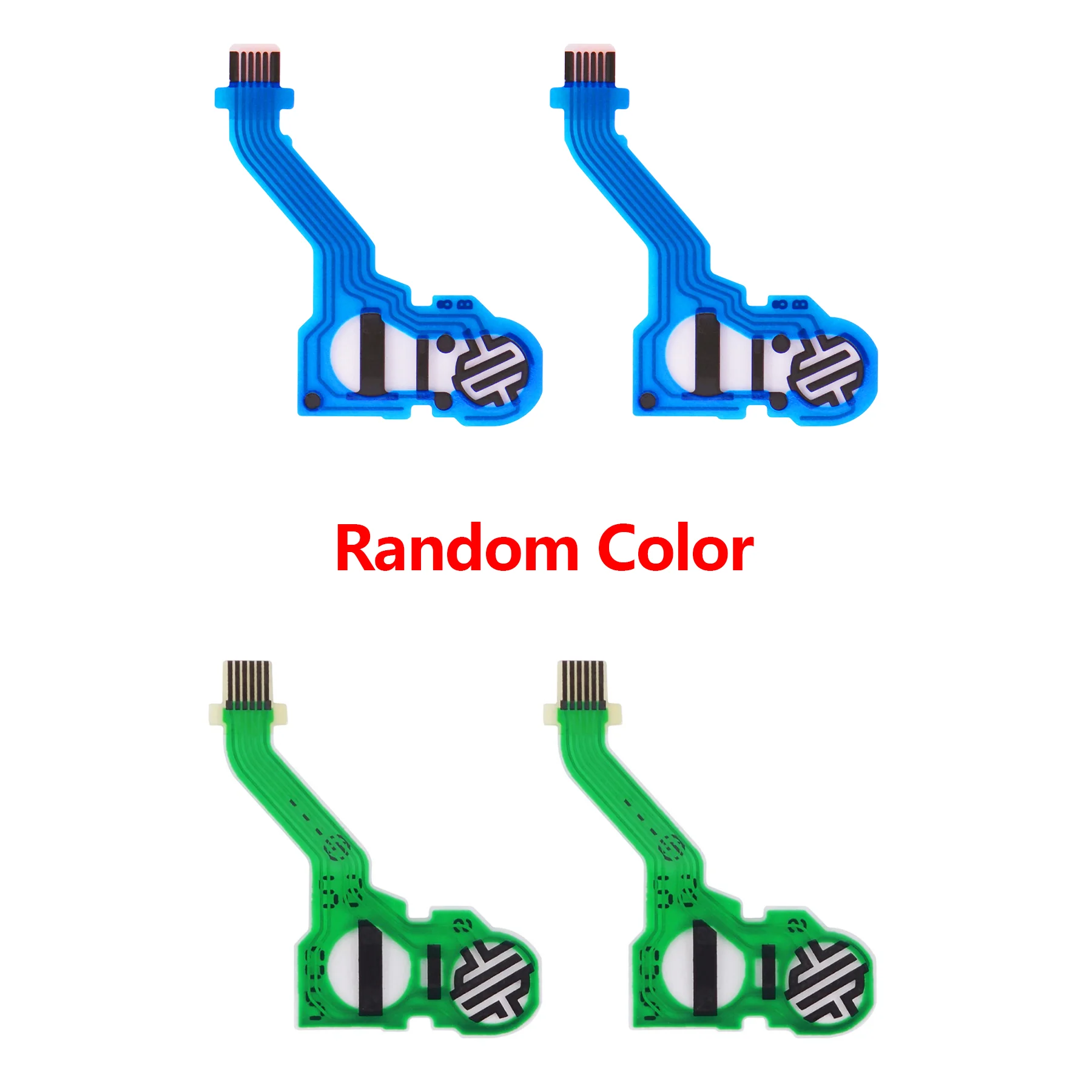 eXtremeRate Replacement Carbon Film & FPC Cable & Rubber Conductive Button Pad for L1L2 R1R2 Buttons, Compatible with PS5 Controller BDM-010 - Image 2