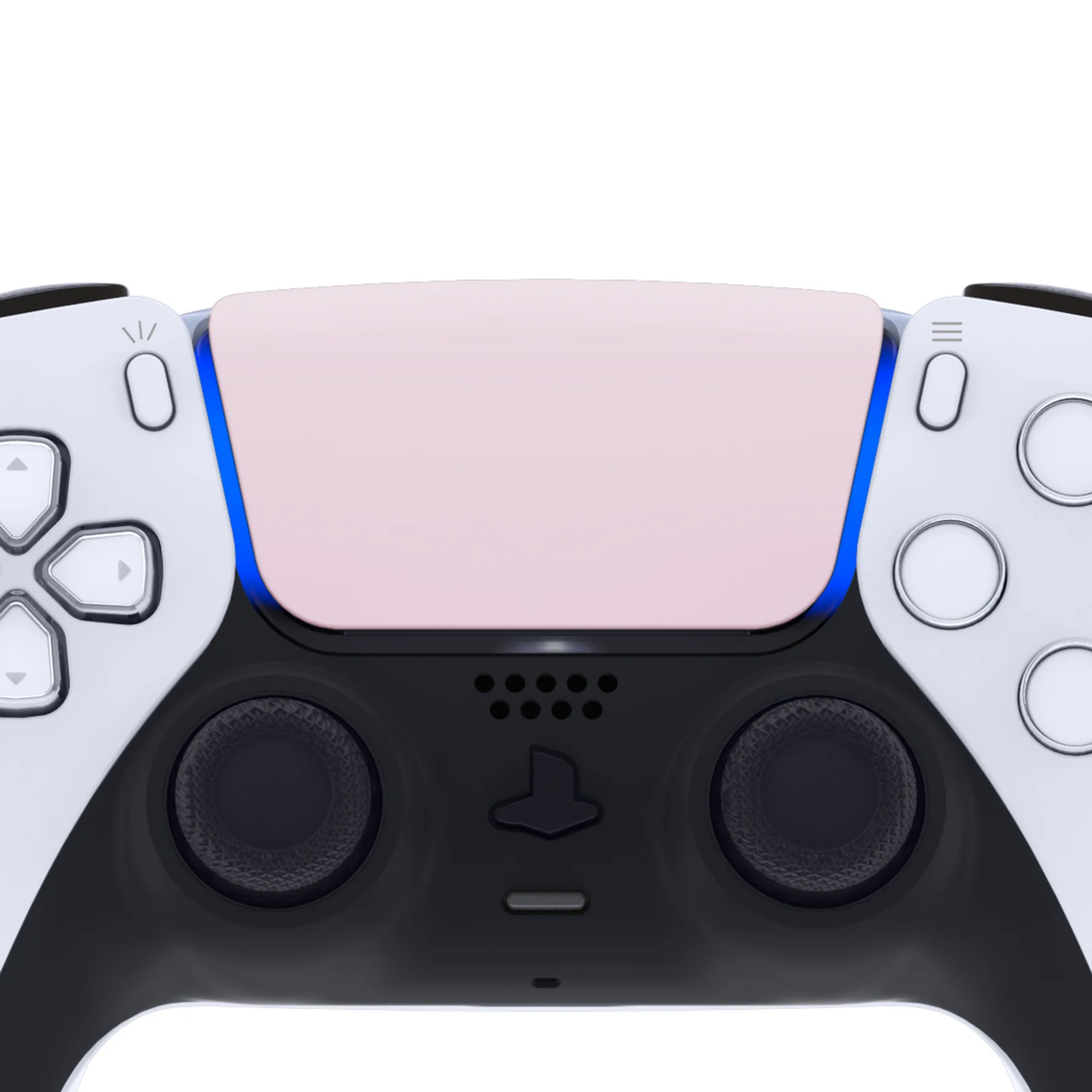 eXtremeRate Replacement Custom Touchpad Cover Compatible with PS5 Controller BDM-010/020/030/040/050/060 - Cherry Blossoms Pink - Image 4