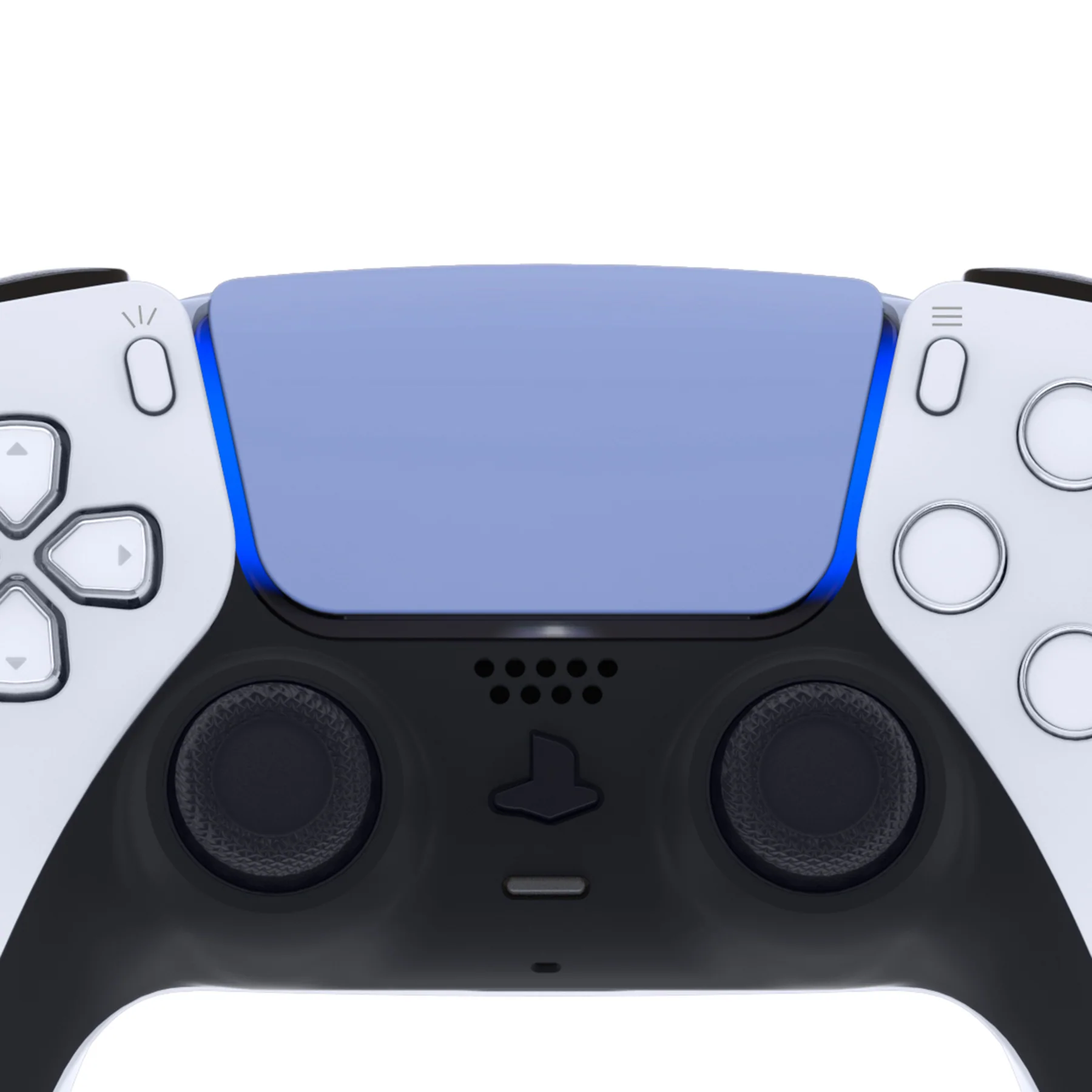eXtremeRate Replacement Custom Touchpad Cover Compatible with PS5 Controller BDM-010/020/030/040/050/060 - Light Violet - Image 4