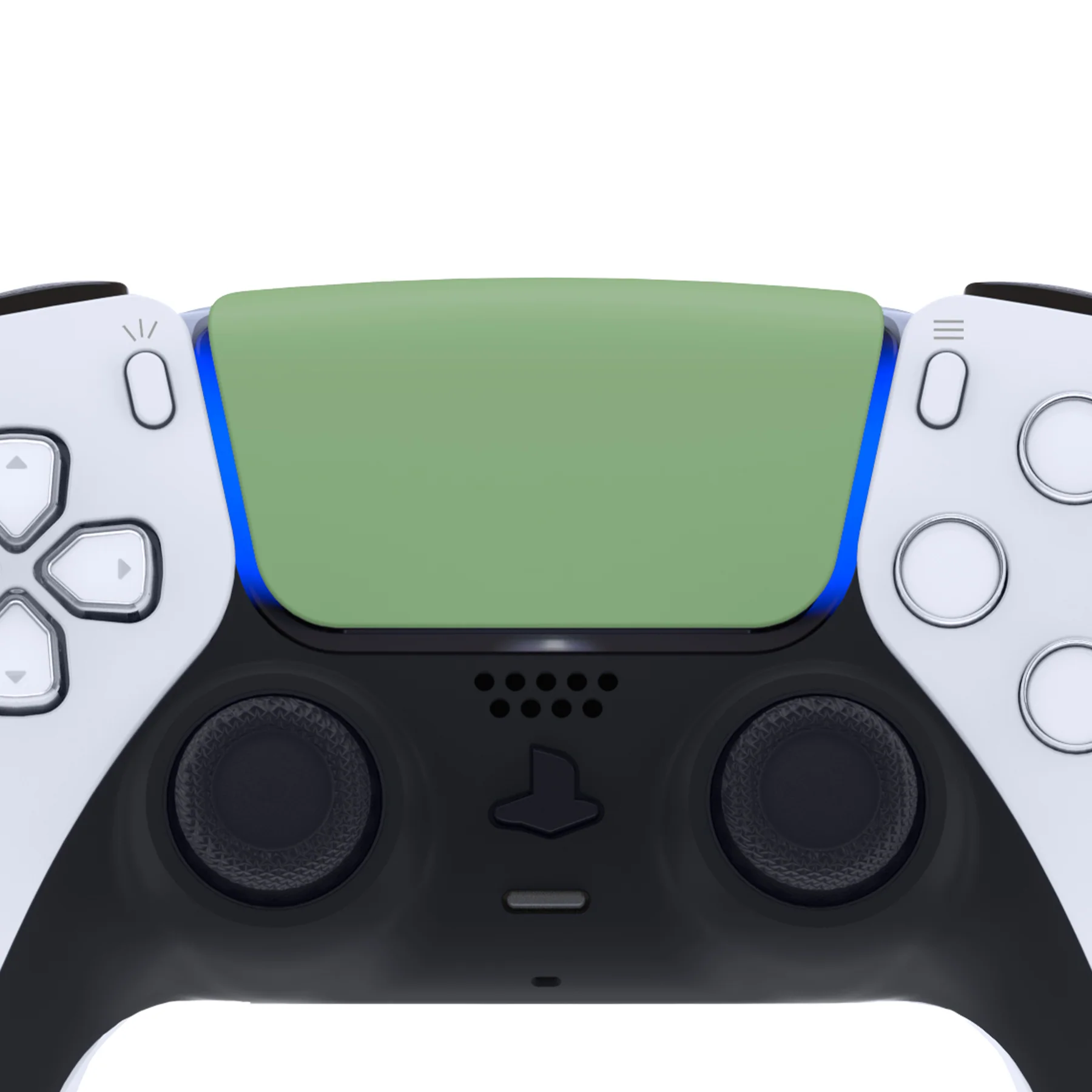 eXtremeRate Replacement Custom Touchpad Cover Compatible with PS5 Controller BDM-010/020/030/040/050/060 - Matcha Green - Image 4
