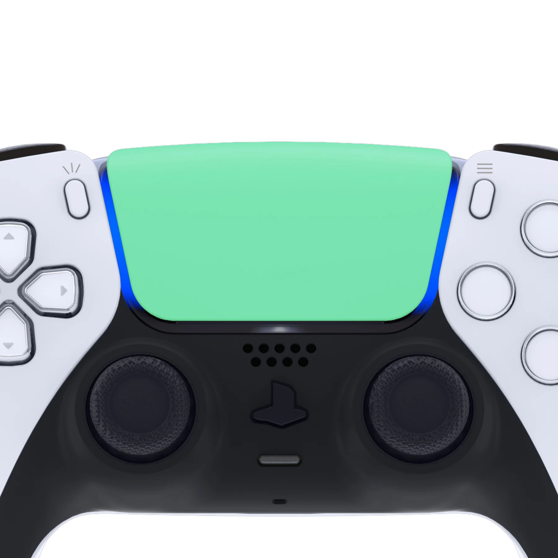 eXtremeRate Replacement Custom Touchpad Cover Compatible with PS5 Controller BDM-010/020/030/040/050/060 - Mint Green - Image 4