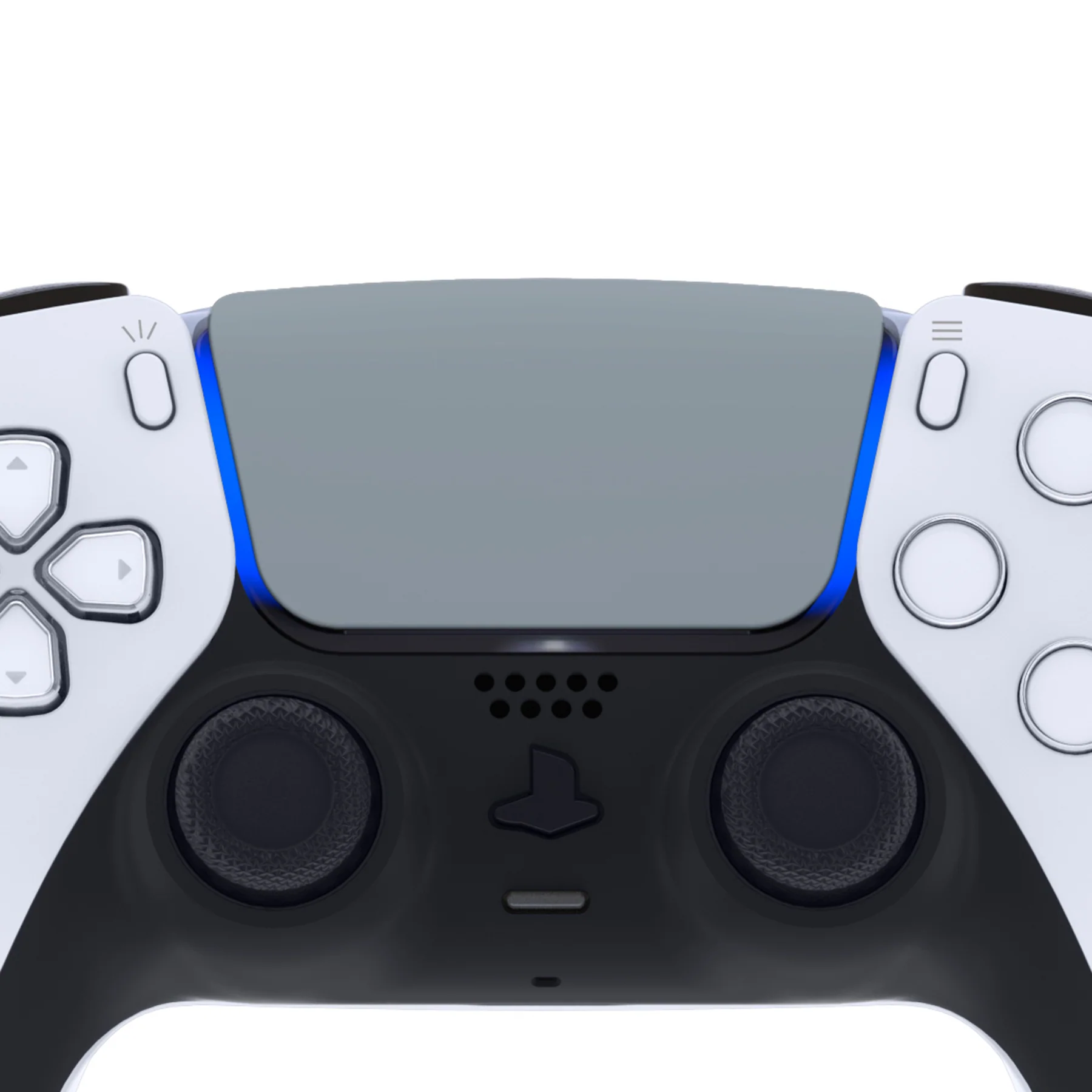 eXtremeRate Replacement Custom Touchpad Cover Compatible with PS5 Controller BDM-010/020/030/040/050/060 - New Hope Gray - Image 4