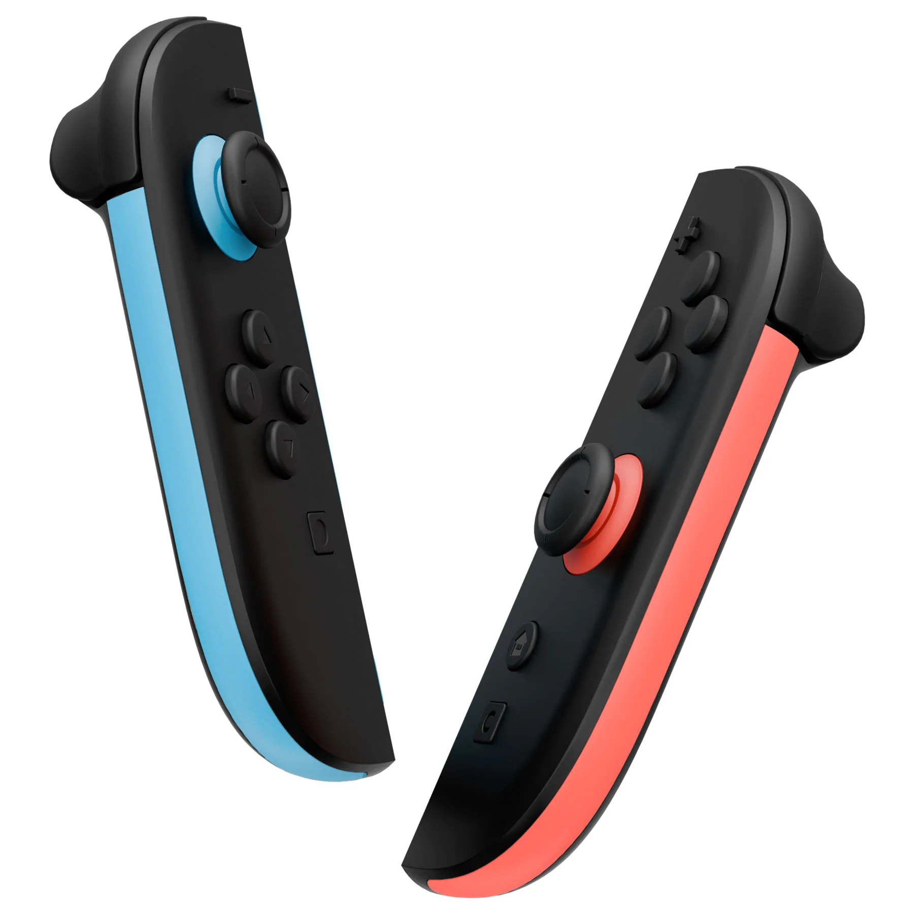 eXtremeRate Replacement Decorative Strips for Joycon 2 of Nintendo Switch 2 - Blue & Orange - Image 3