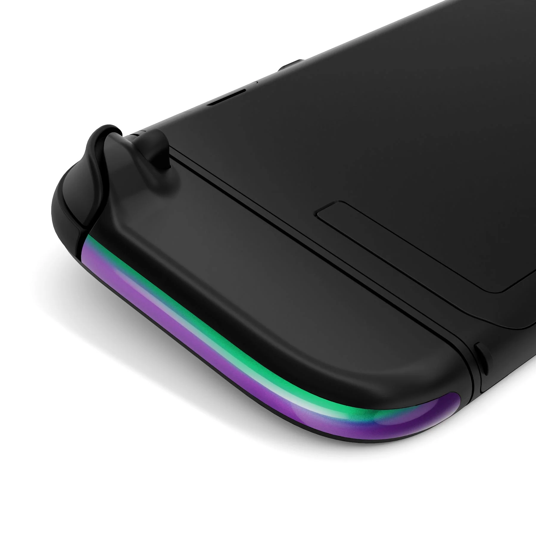 eXtremeRate Replacement Decorative Strips for Joycon 2 of Nintendo Switch 2 - Chameleon Green Purple - Image 5