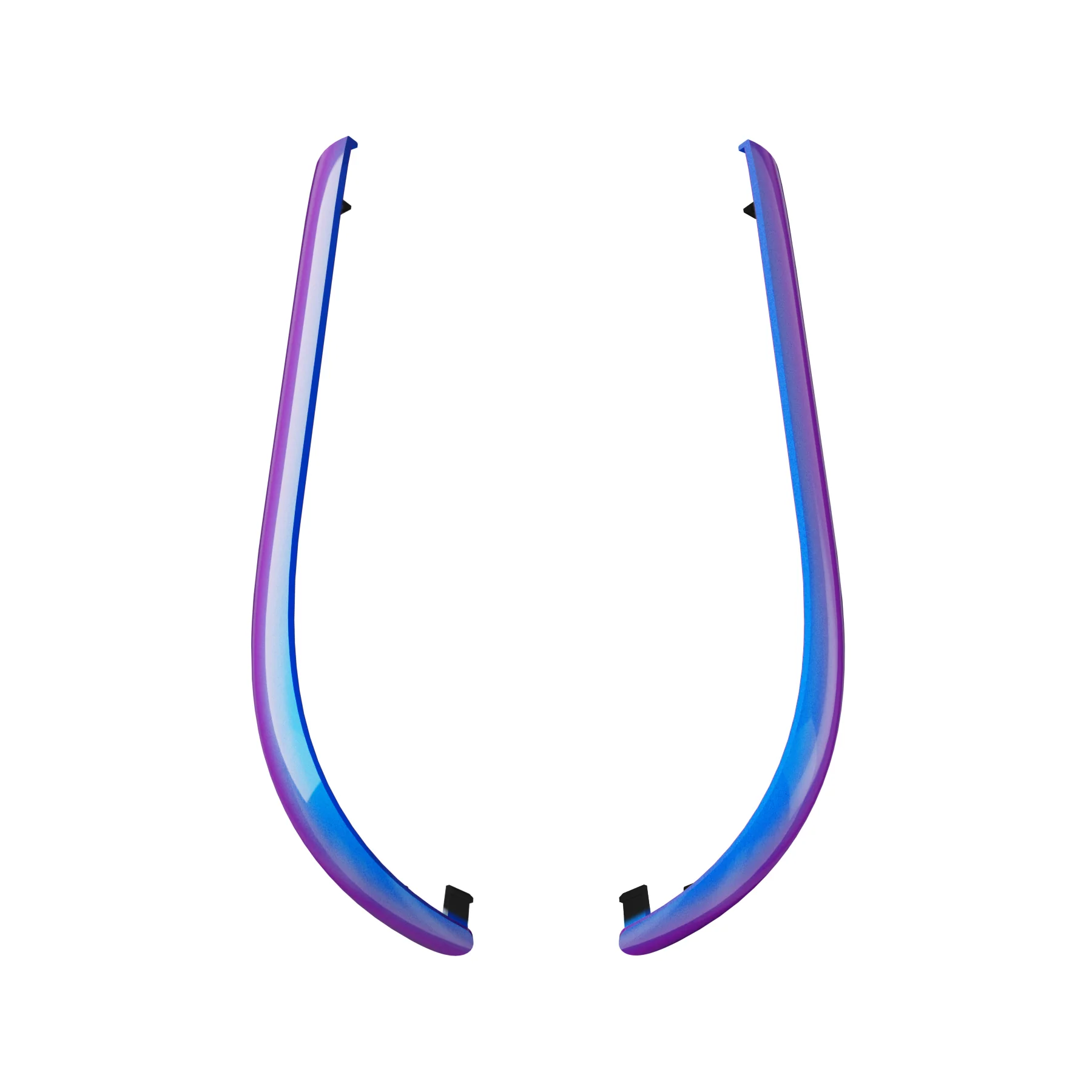 eXtremeRate Replacement Decorative Strips for Joycon 2 of Nintendo Switch 2 - Chameleon Purple Blue - Image 8