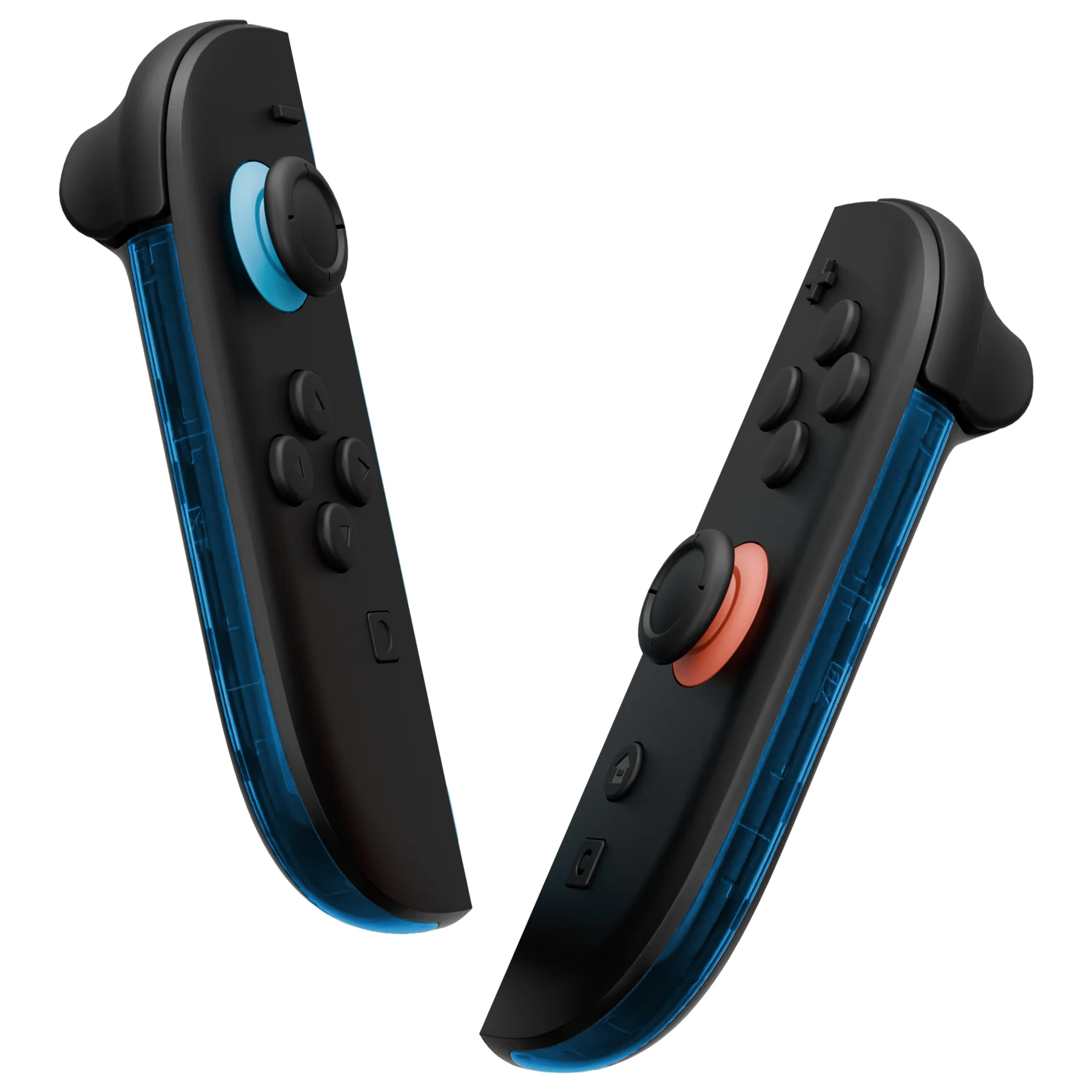 eXtremeRate Replacement Decorative Strips for Joycon 2 of Nintendo Switch 2 - Clear Blue - Image 3