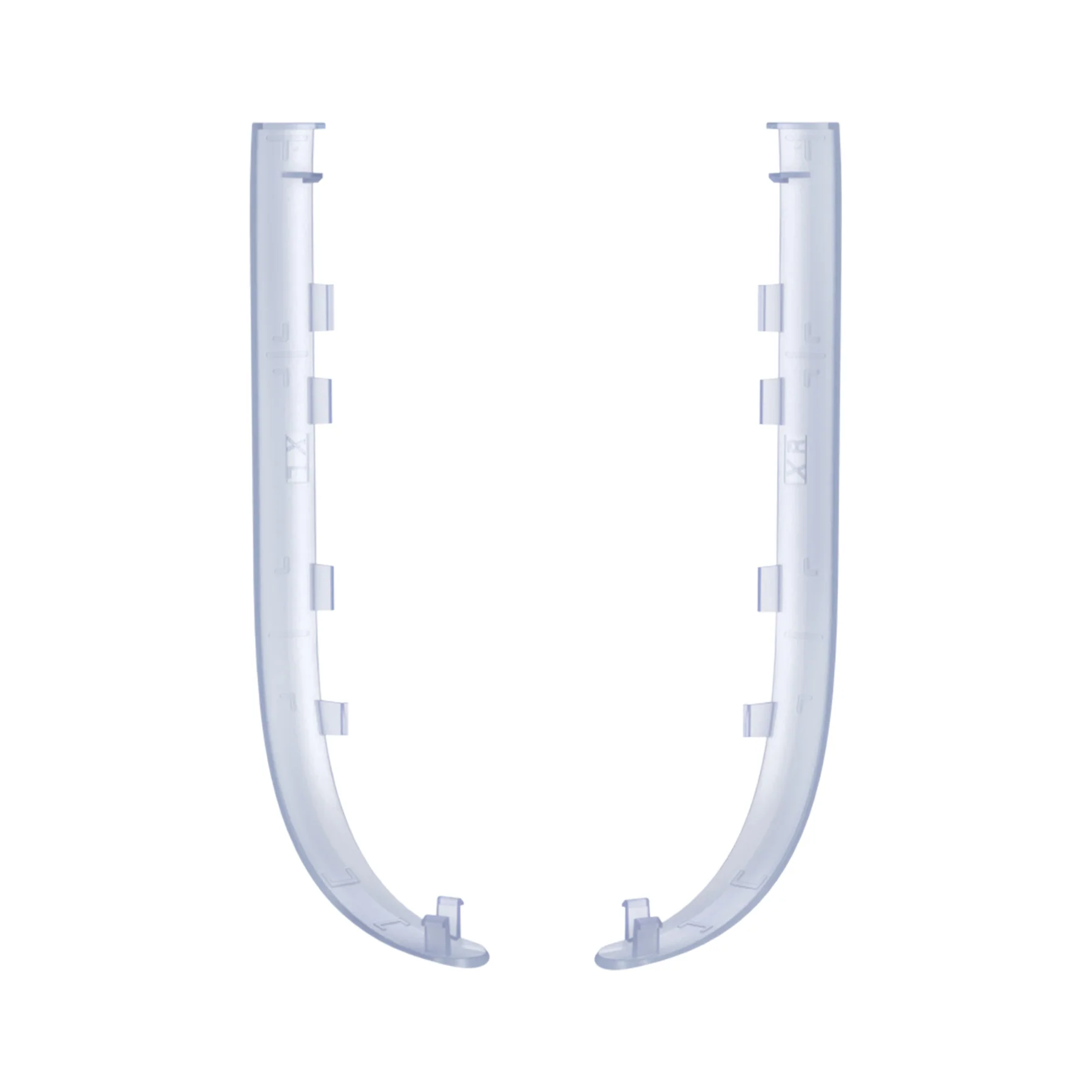 eXtremeRate Replacement Decorative Strips for Joycon 2 of Nintendo Switch 2 - Clear Glacier Blue - Image 8