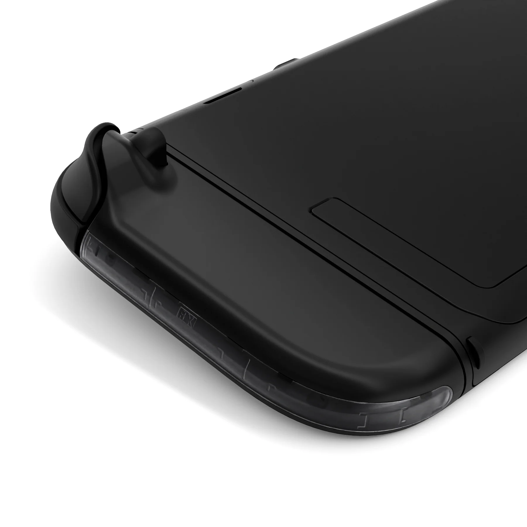 eXtremeRate Replacement Decorative Strips for Joycon 2 of Nintendo Switch 2 - Clear Slate Black - Image 5