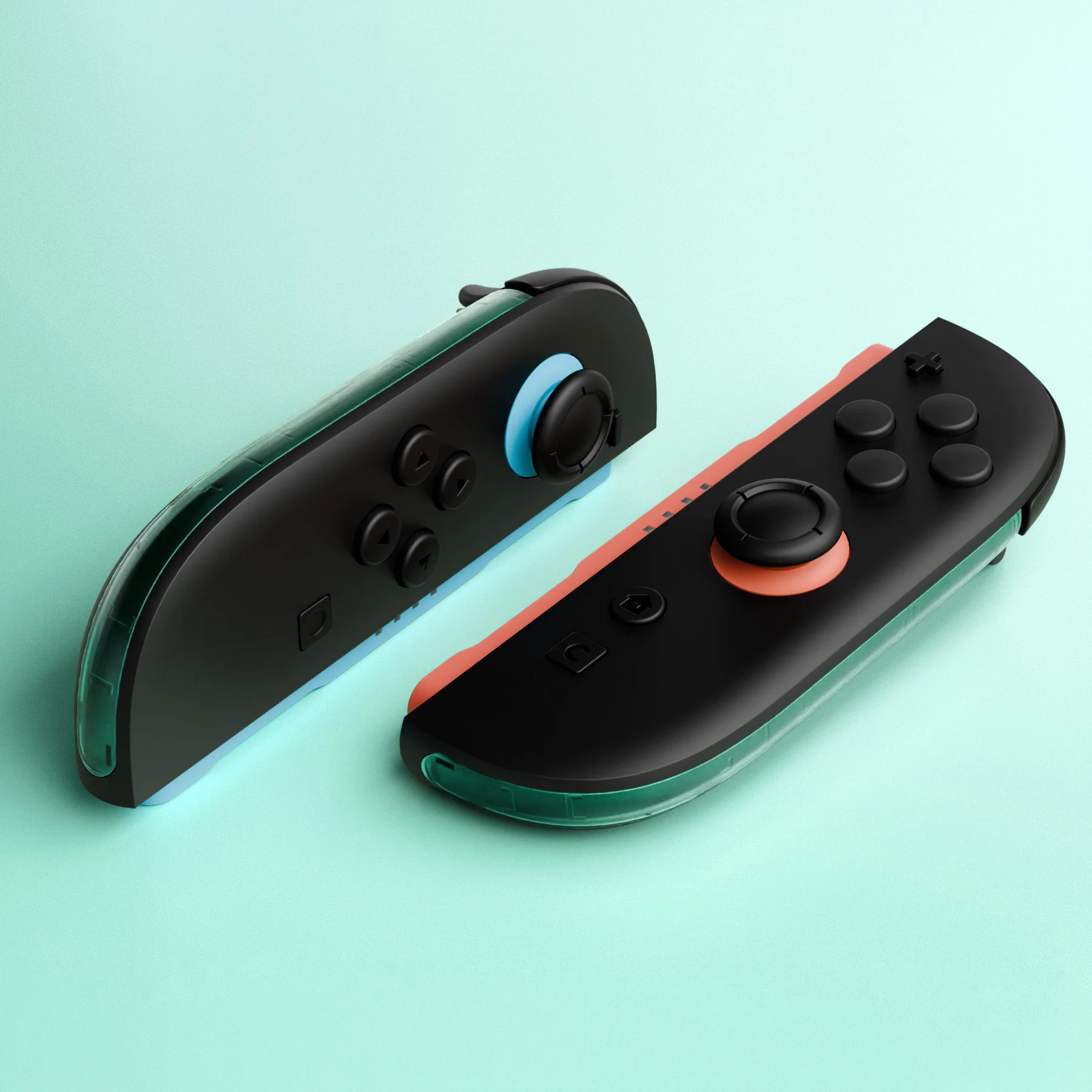 eXtremeRate Replacement Decorative Strips for Joycon 2 of Nintendo Switch 2 - Emerald Green - Image 6