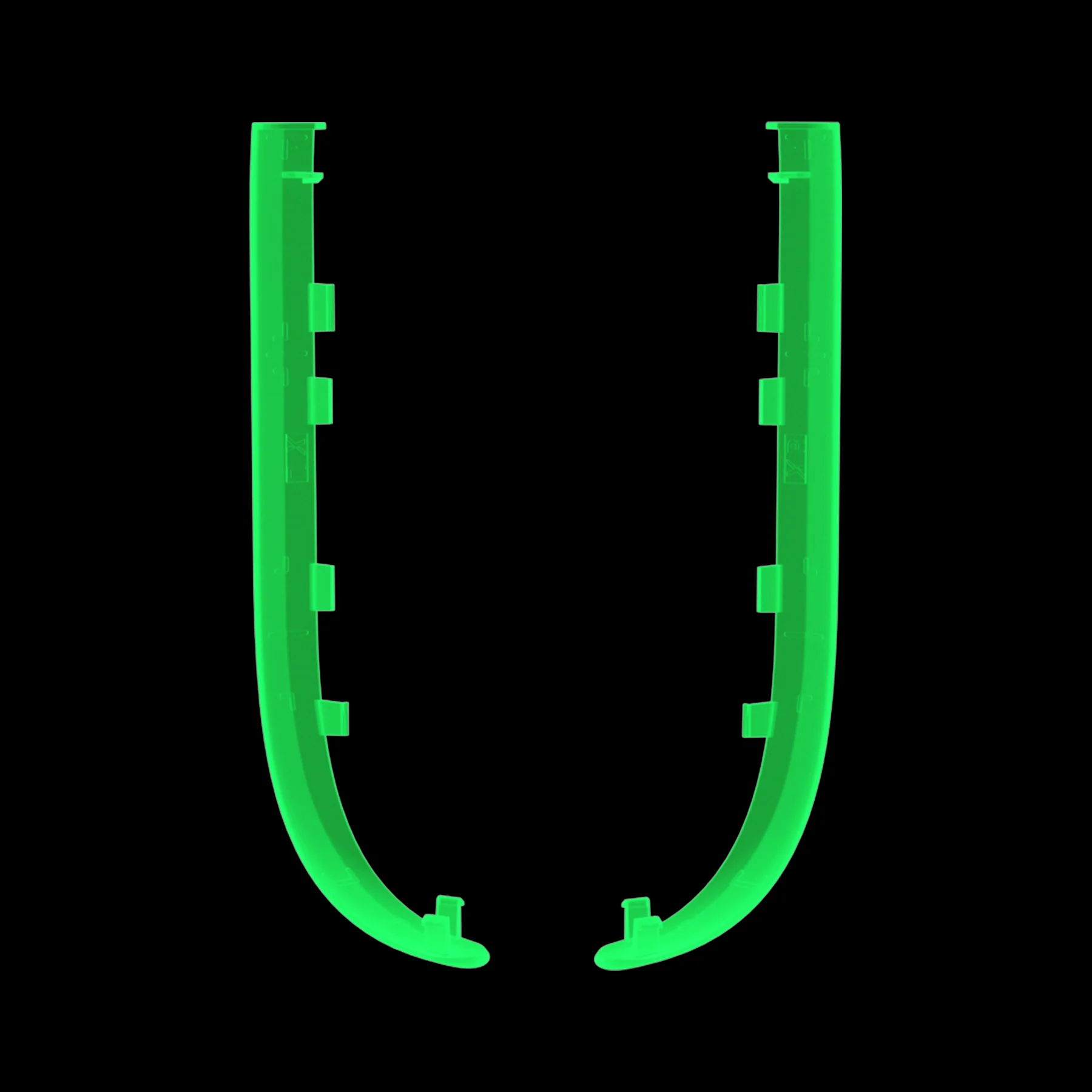 eXtremeRate Replacement Decorative Strips for Joycon 2 of Nintendo Switch 2 - Glow in Dark - Green - Image 10