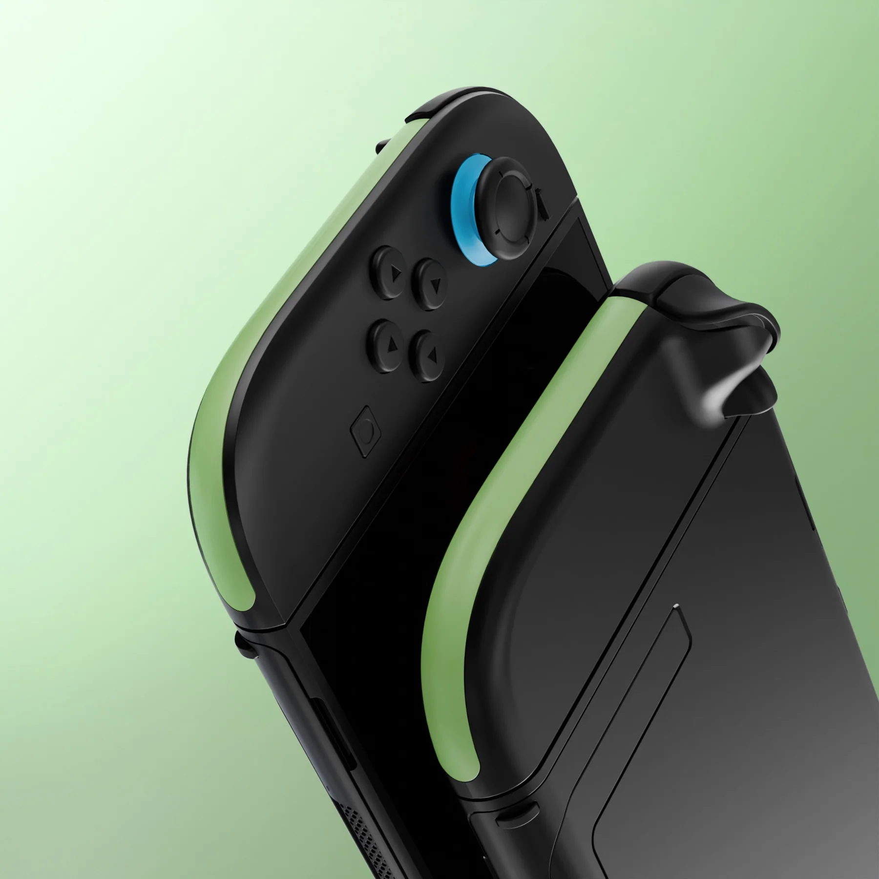 eXtremeRate Replacement Decorative Strips for Joycon 2 of Nintendo Switch 2 - Matcha Green - Image 7