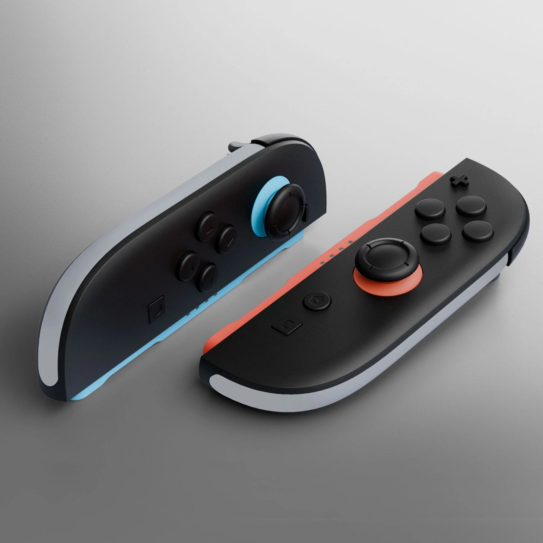 eXtremeRate Replacement Decorative Strips for Joycon 2 of Nintendo Switch 2 - New Hope Gray - Image 6