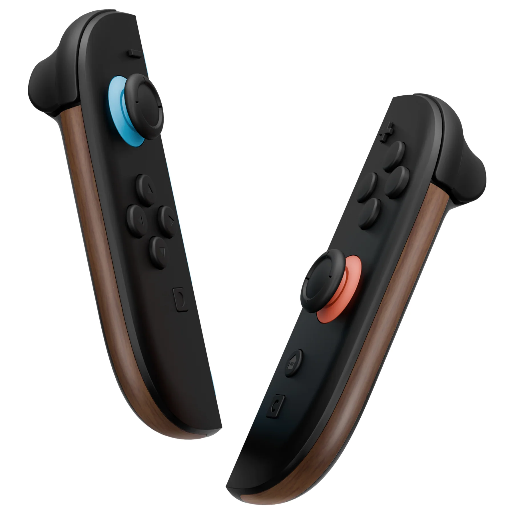 eXtremeRate Replacement Decorative Strips for Joycon 2 of Nintendo Switch 2 - Wood Grain - Image 3