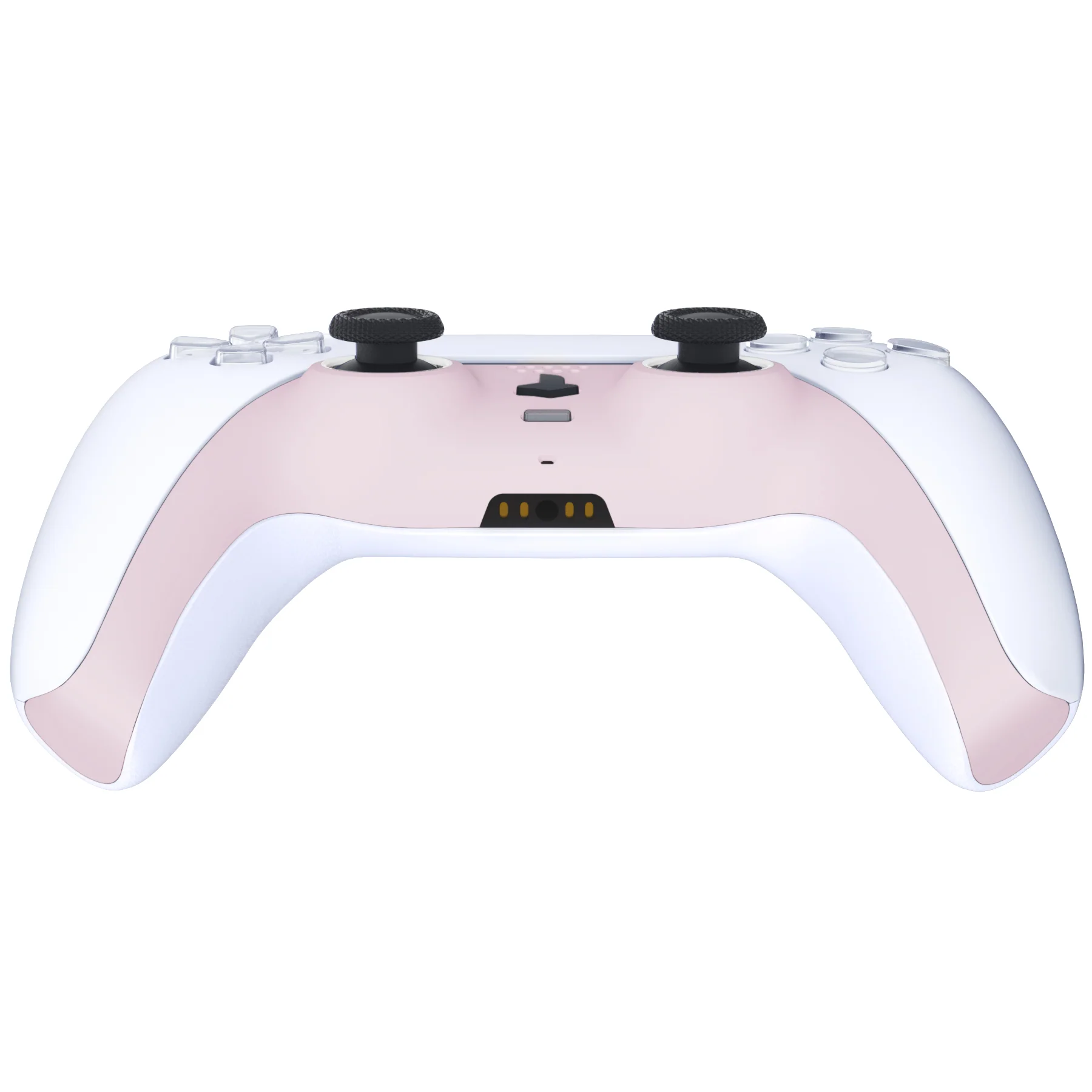 eXtremeRate Replacement Decorative Trim Shell with Accent Rings Compatible with PS5 Controller BDM-010/020/030/040/050 - Cherry Blossoms Pink - Image 6
