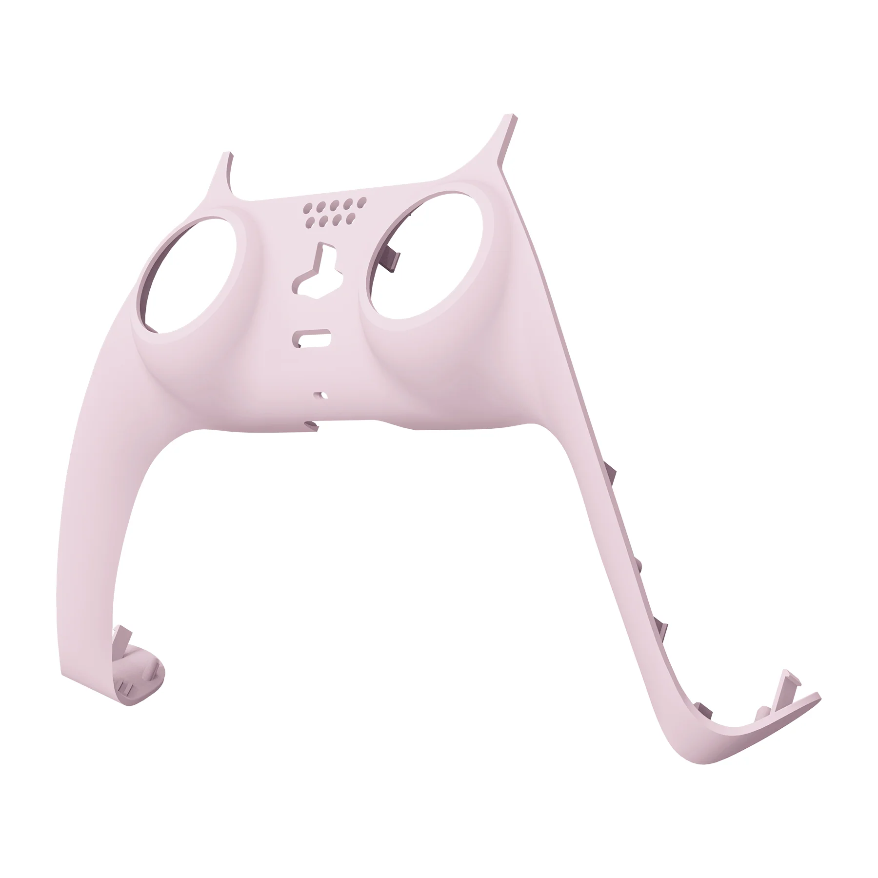 eXtremeRate Replacement Decorative Trim Shell with Accent Rings Compatible with PS5 Controller BDM-010/020/030/040/050 - Cherry Blossoms Pink - Image 8