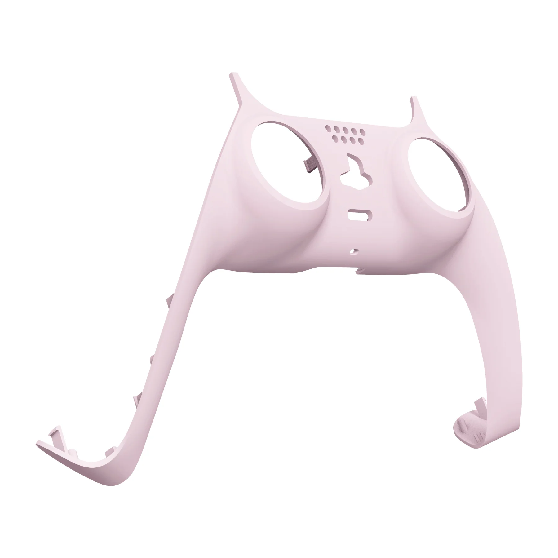 eXtremeRate Replacement Decorative Trim Shell with Accent Rings Compatible with PS5 Controller BDM-010/020/030/040/050 - Cherry Blossoms Pink - Image 9