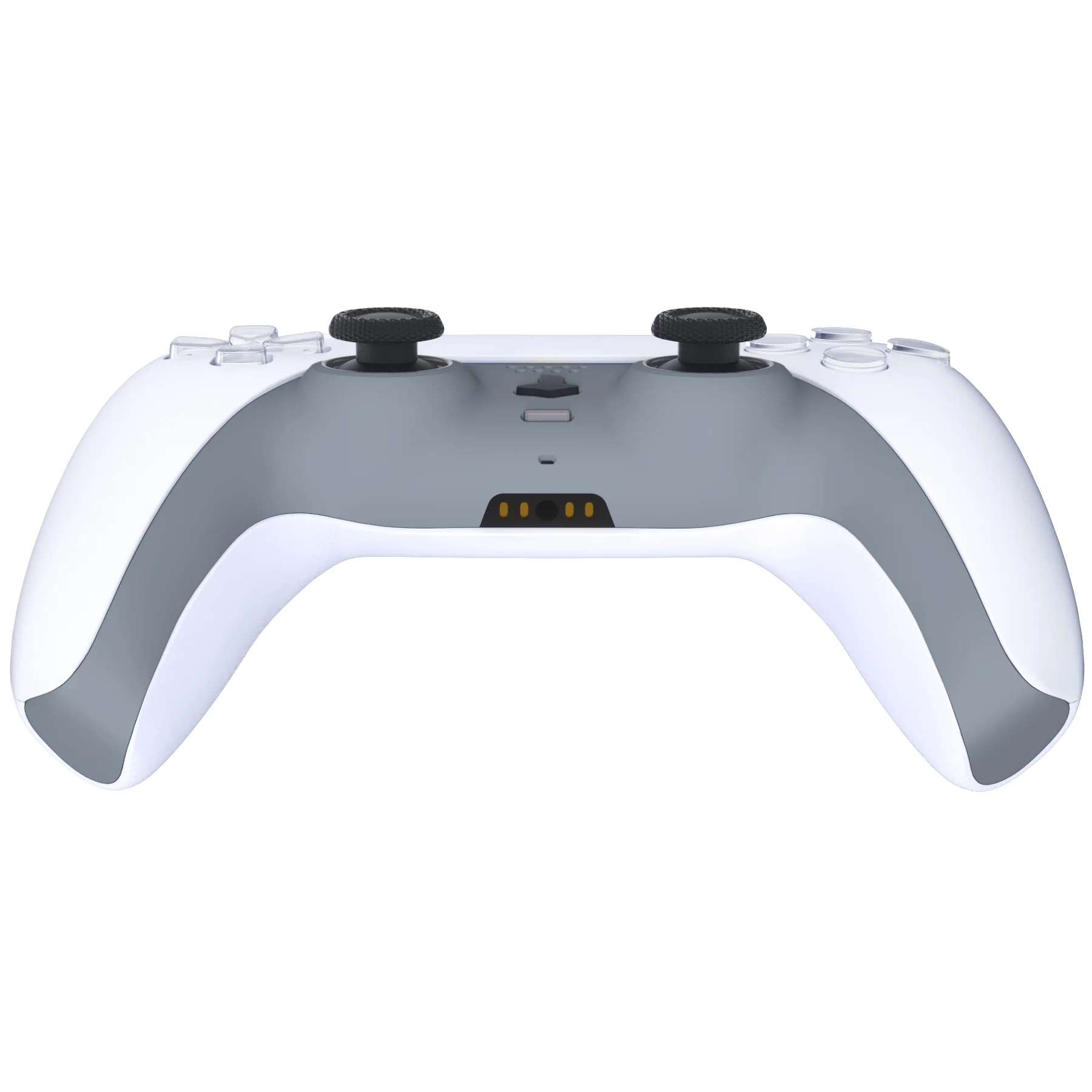 eXtremeRate Replacement Decorative Trim Shell with Accent Rings Compatible with PS5 Controller BDM-010/020/030/040/050 - New Hope Gray - Image 6