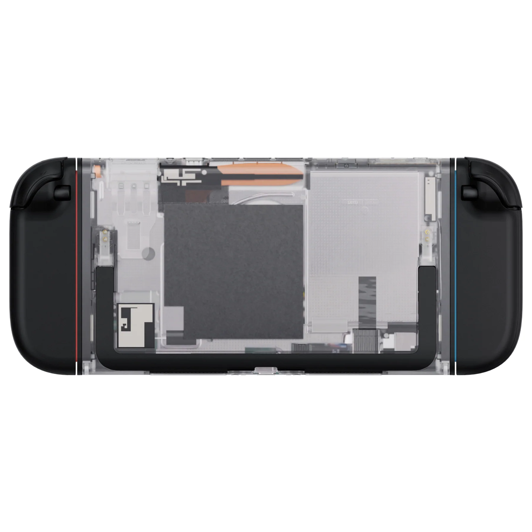 eXtremeRate Replacement DIY Rear Back Plate for Nintendo Switch 2 Handheld Console  (Without Kickstand) - Clear - Image 3