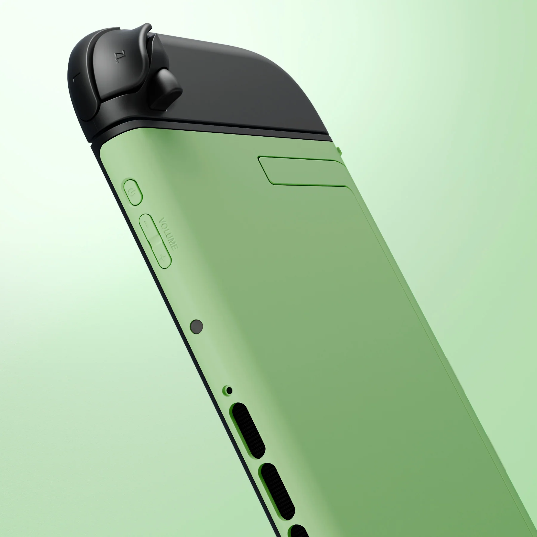 eXtremeRate Replacement DIY Rear Back Plate for Nintendo Switch 2 Handheld Console  (Without Kickstand) - Matcha Green - Image 6