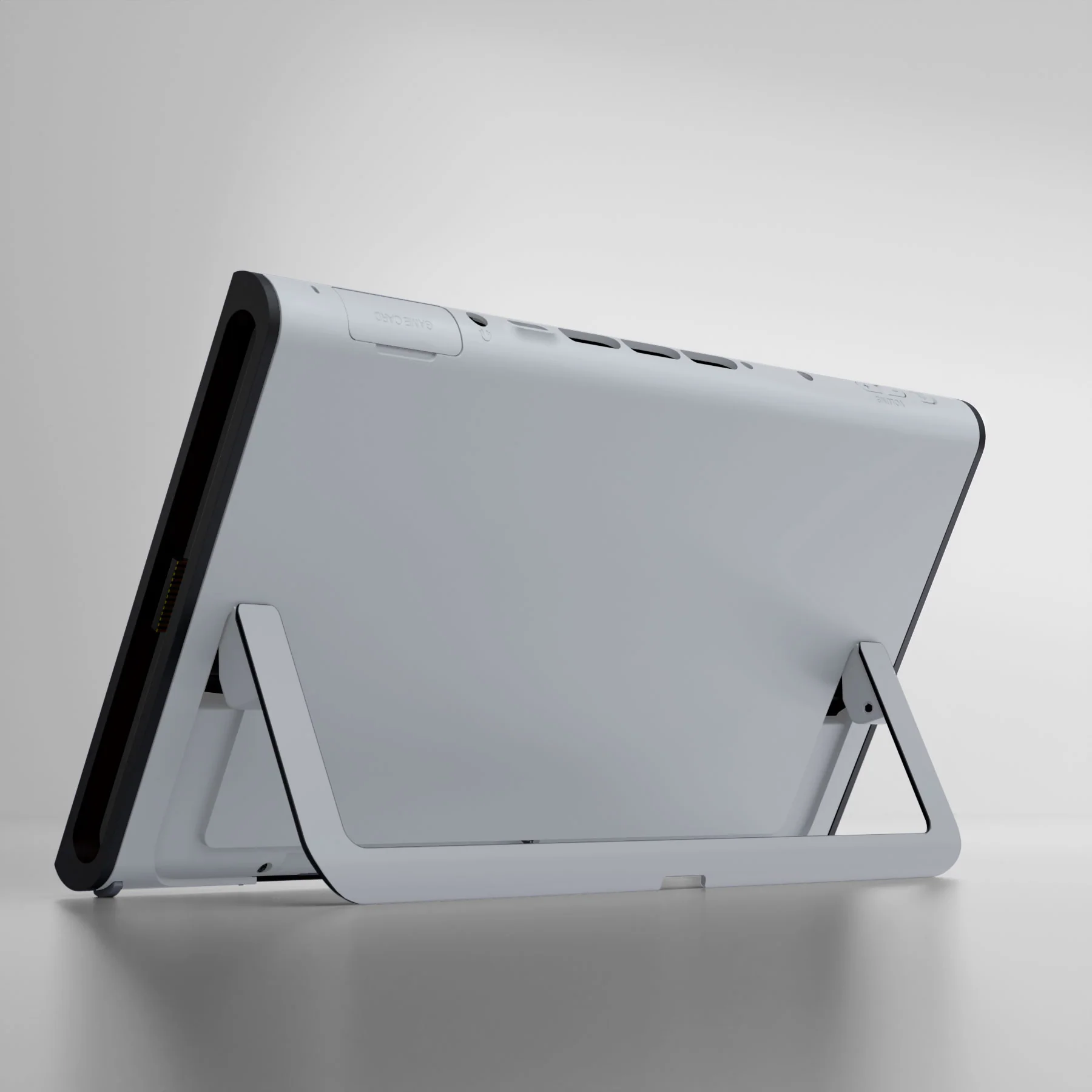 eXtremeRate Replacement DIY Rear Back Plate for Nintendo Switch 2 Handheld Console  (Without Kickstand) - New Hope Gray - Image 5