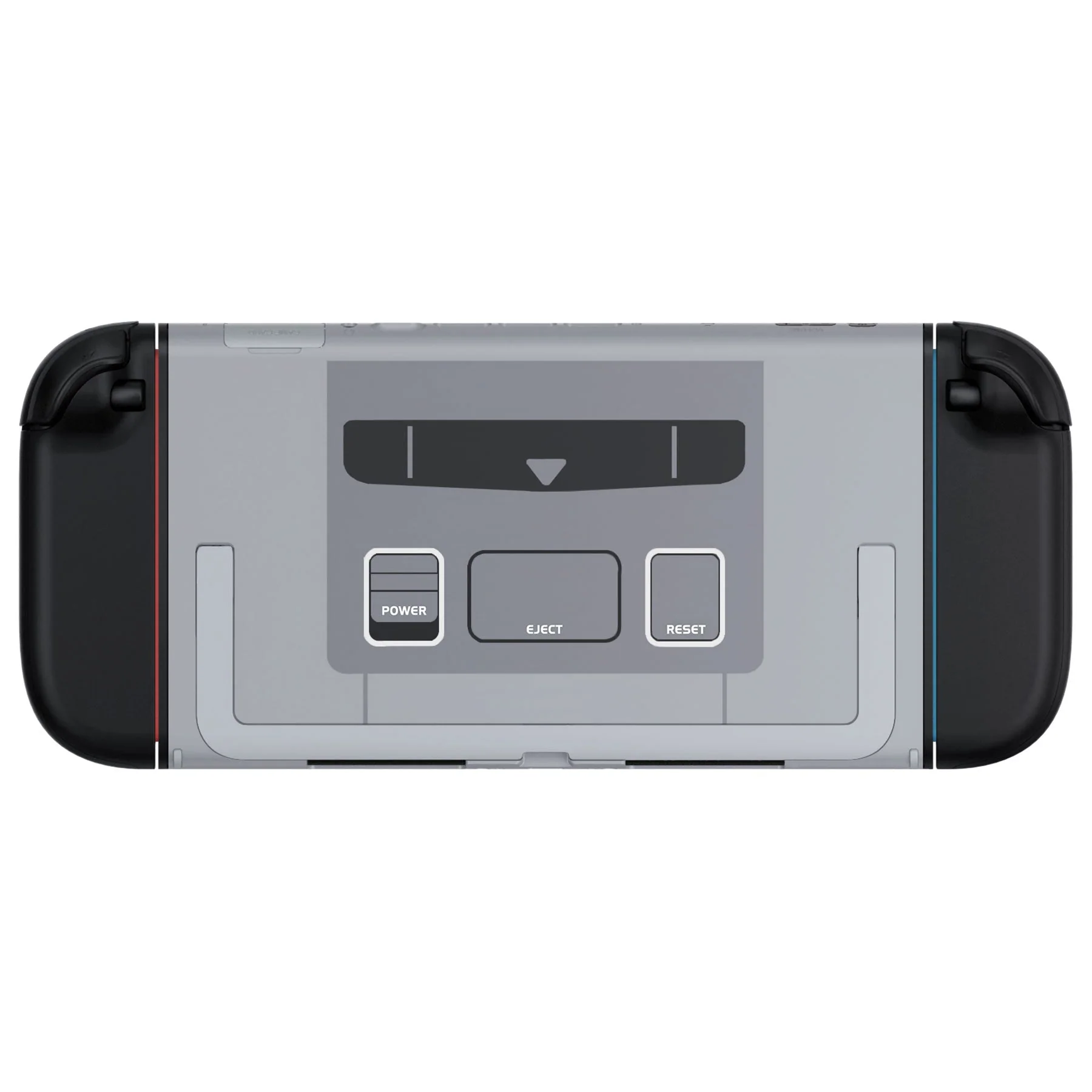 eXtremeRate Replacement DIY Rear Back Plate for Nintendo Switch 2 Handheld Console  (Without Kickstand) - SFC SNES Classic EU Style - Image 3