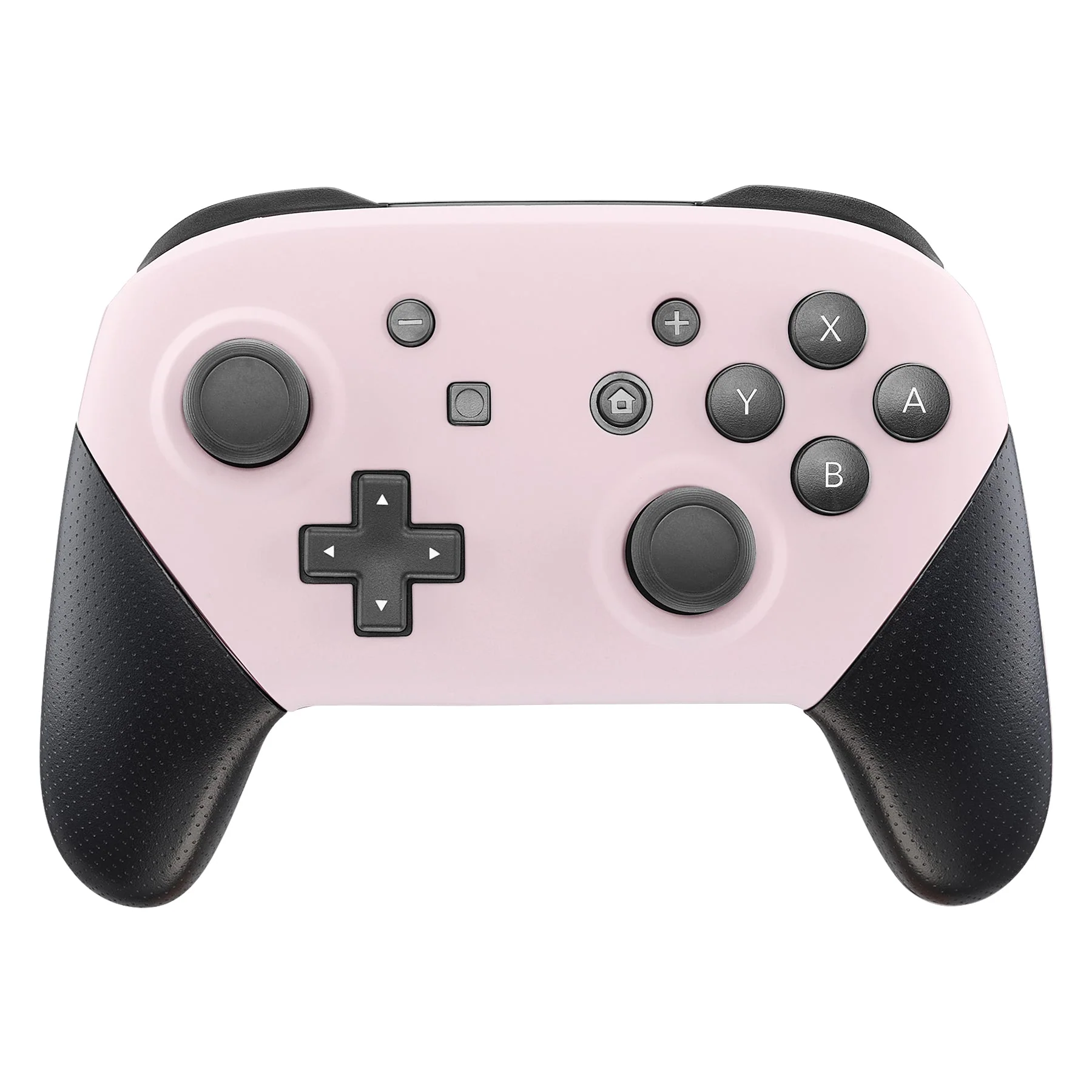 eXtremeRate Replacement Faceplate and Backplate for Nintendo Switch Pro Controller - Cherry Blossoms Pink - Image 3