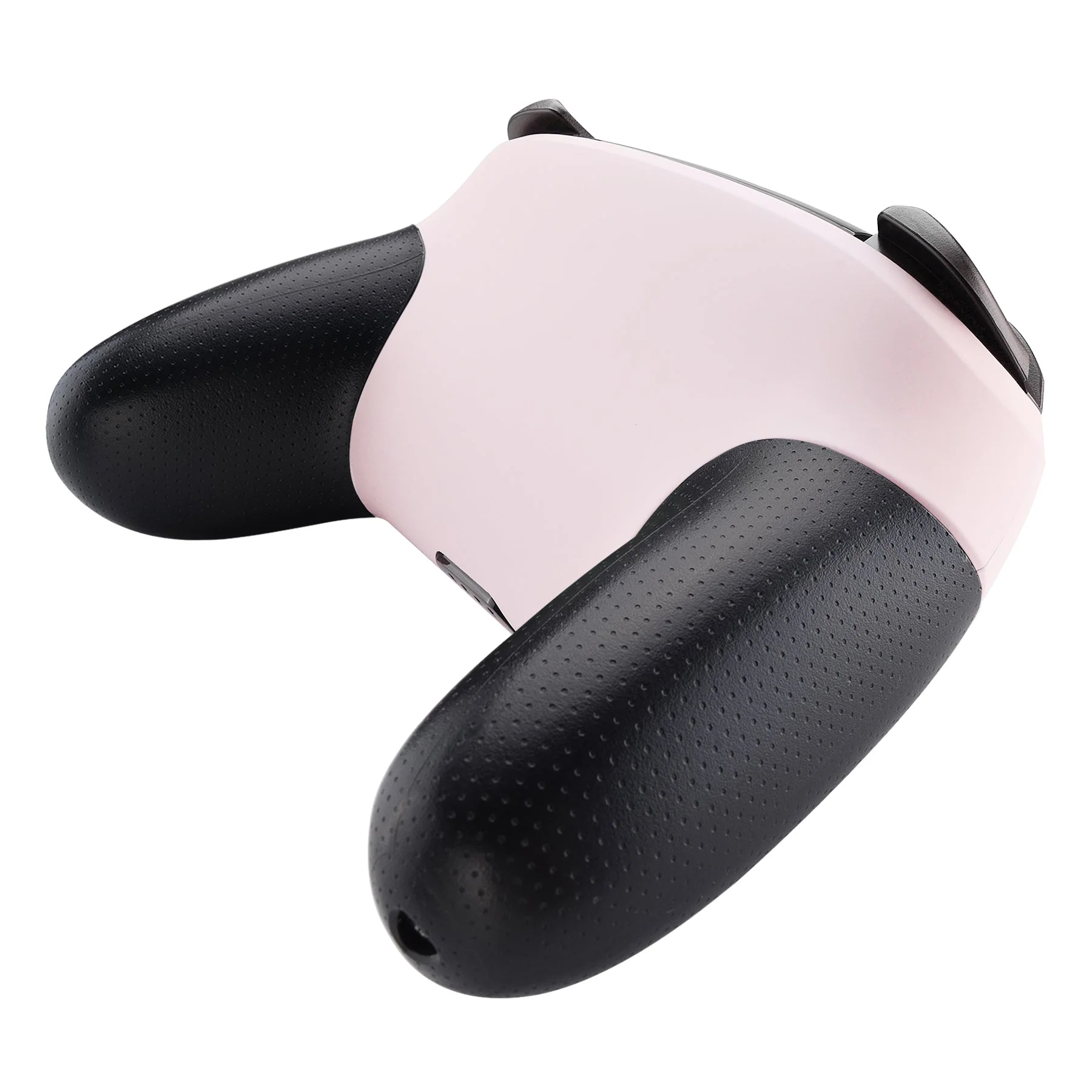 eXtremeRate Replacement Faceplate and Backplate for Nintendo Switch Pro Controller - Cherry Blossoms Pink - Image 8