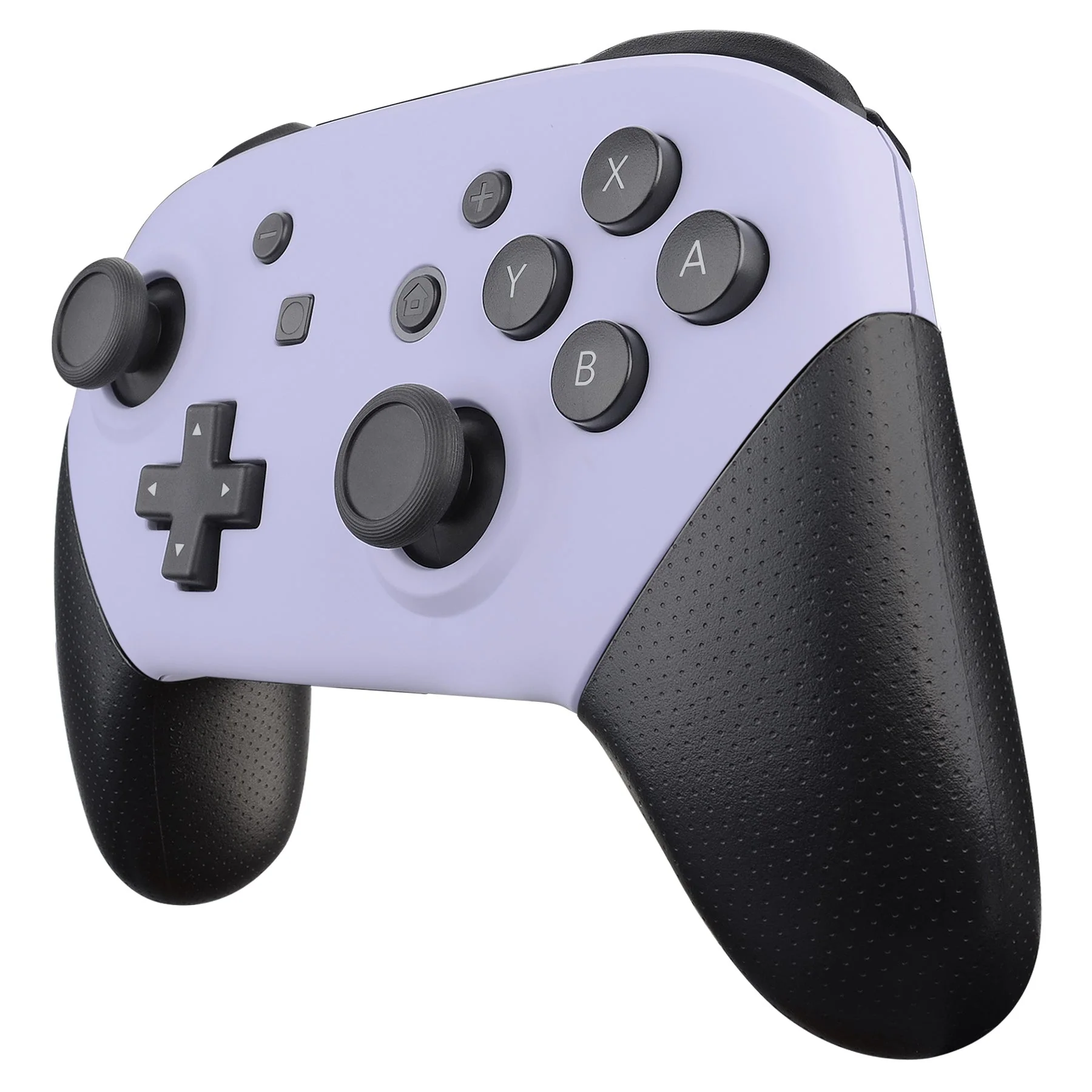 eXtremeRate Replacement Faceplate and Backplate for Nintendo Switch Pro Controller - Light Violet - Image 4