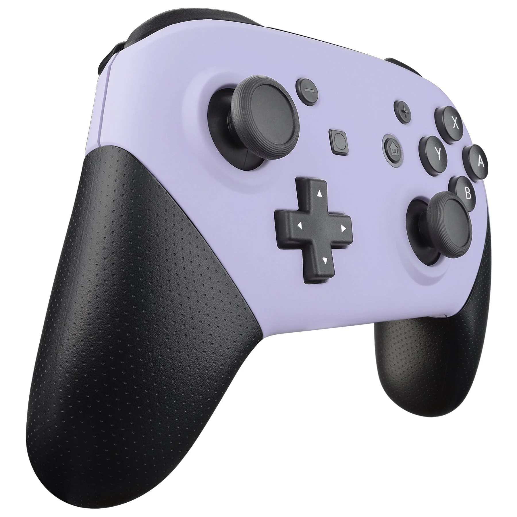 eXtremeRate Replacement Faceplate and Backplate for Nintendo Switch Pro Controller - Light Violet - Image 5
