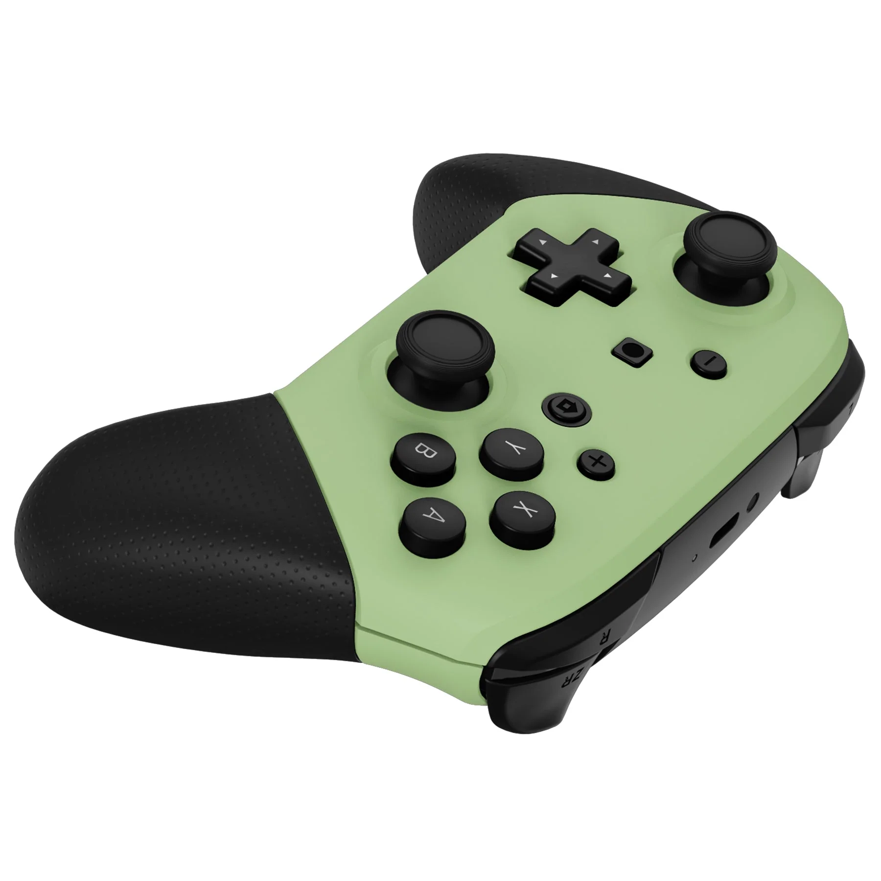 eXtremeRate Replacement Faceplate and Backplate for Nintendo Switch Pro Controller - Matcha Green - Image 4