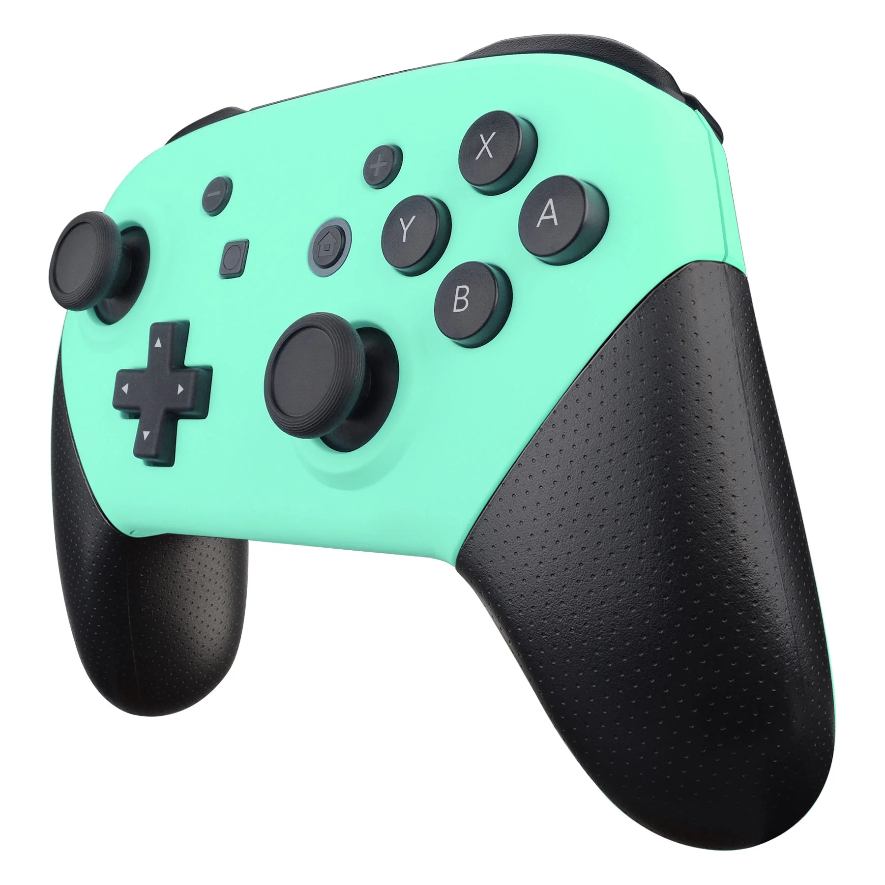 eXtremeRate Replacement Faceplate and Backplate for Nintendo Switch Pro Controller - Mint Green - Image 4