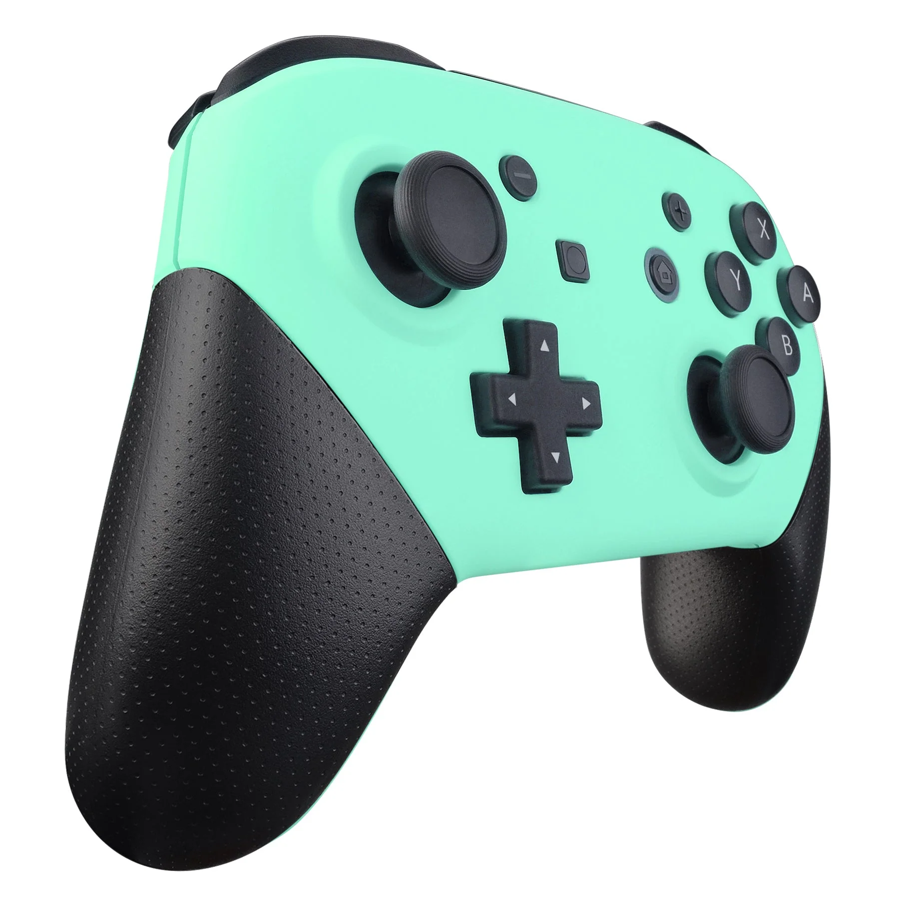 eXtremeRate Replacement Faceplate and Backplate for Nintendo Switch Pro Controller - Mint Green - Image 5