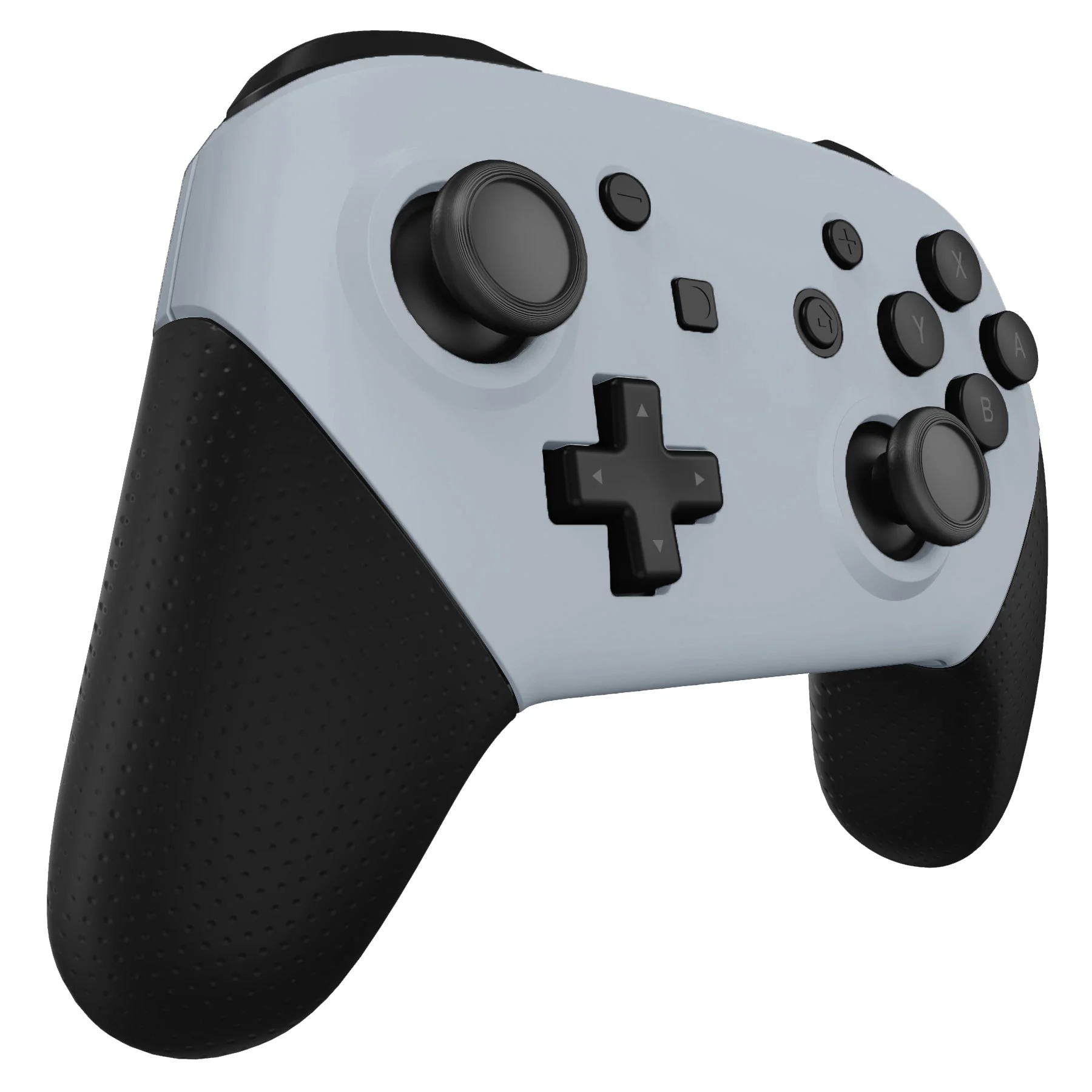 eXtremeRate Replacement Faceplate and Backplate for Nintendo Switch Pro Controller - New Hope Gray - Image 5