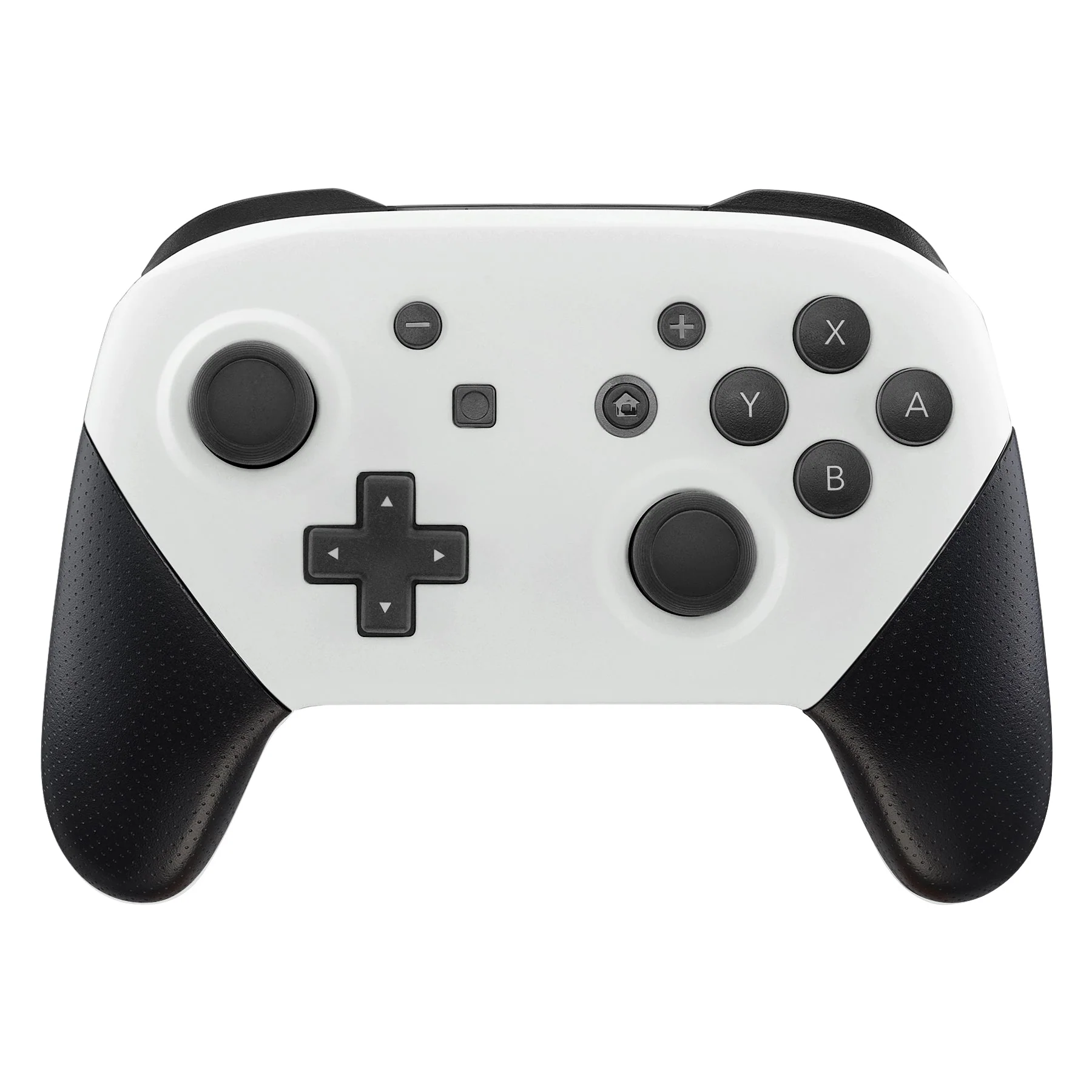 eXtremeRate Replacement Faceplate and Backplate for Nintendo Switch Pro Controller - White - Image 3