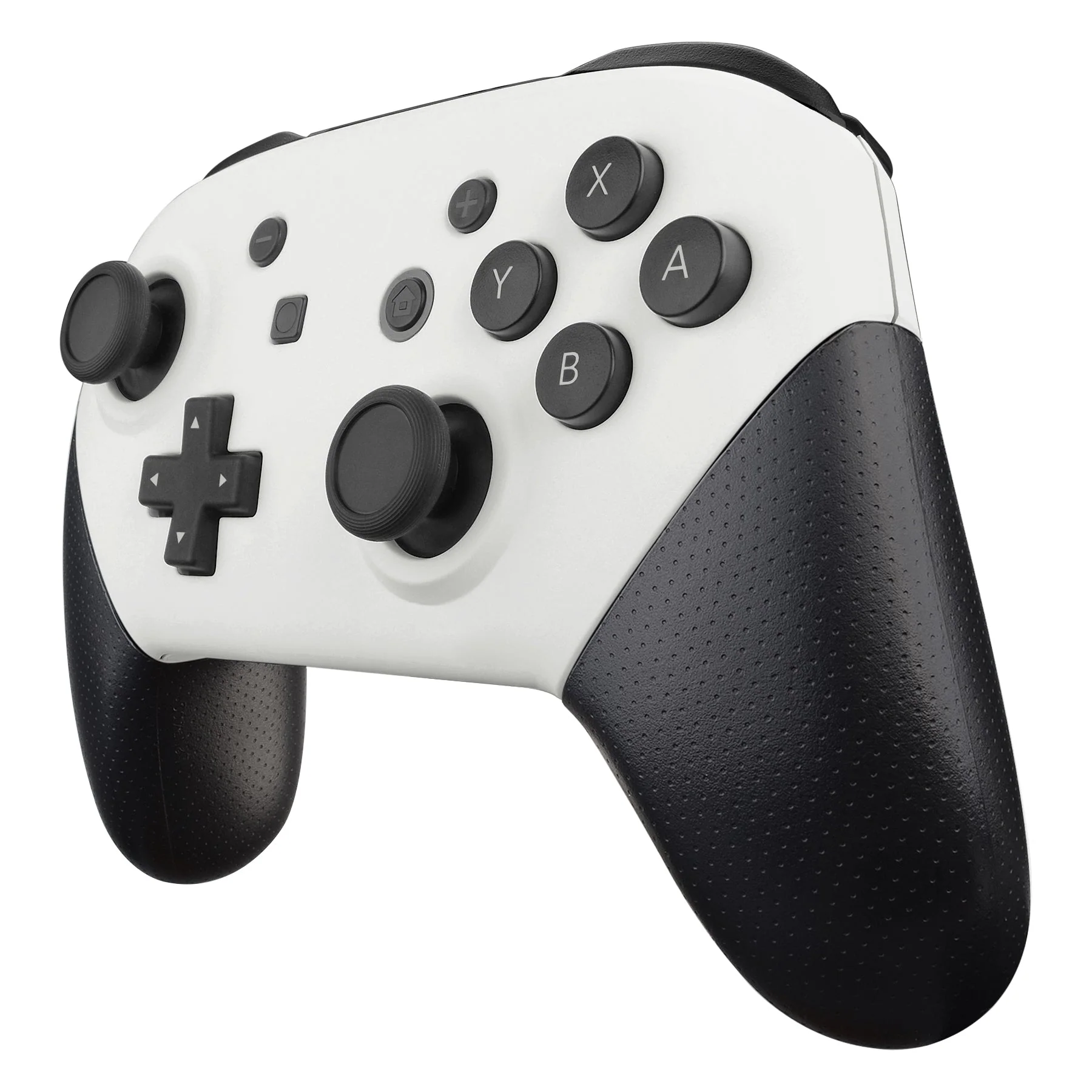eXtremeRate Replacement Faceplate and Backplate for Nintendo Switch Pro Controller - White - Image 4
