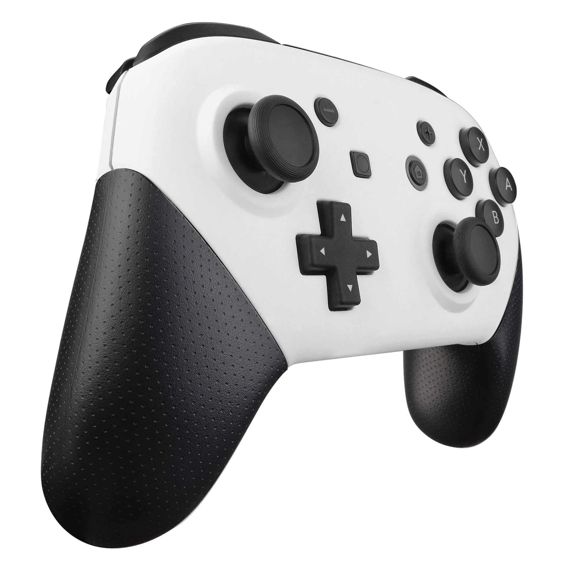 eXtremeRate Replacement Faceplate and Backplate for Nintendo Switch Pro Controller - White - Image 5