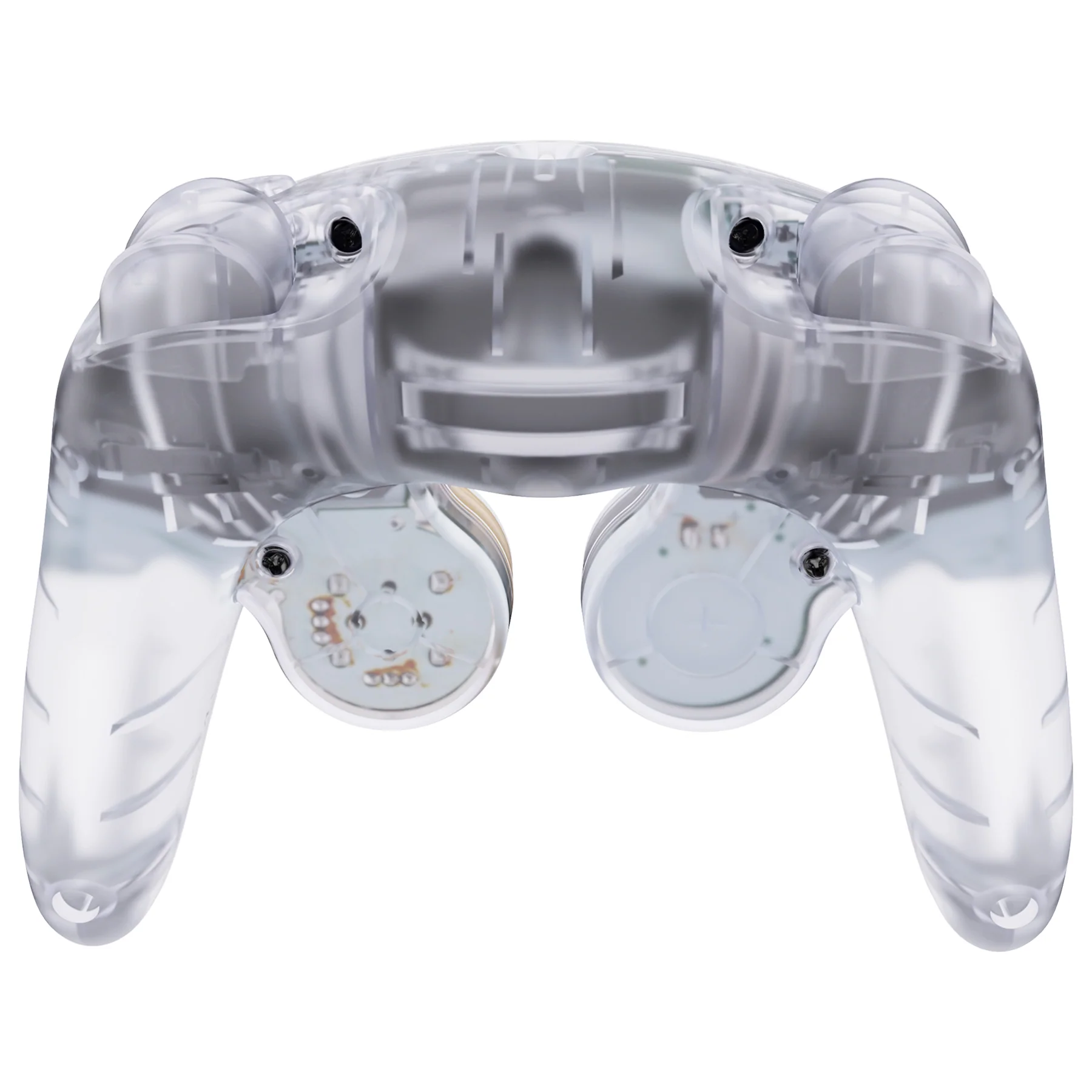 eXtremeRate Replacement Faceplate Backplate with Buttons for Nintendo GameCube Controller NGC - Clear - Image 7