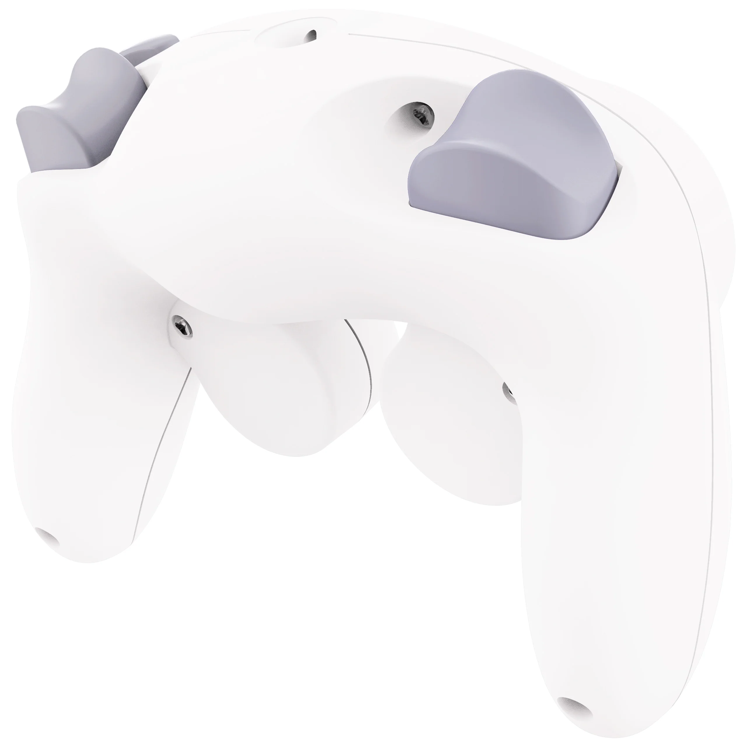 eXtremeRate Replacement Faceplate Backplate with Buttons for Nintendo GameCube Controller NGC - White - Image 6