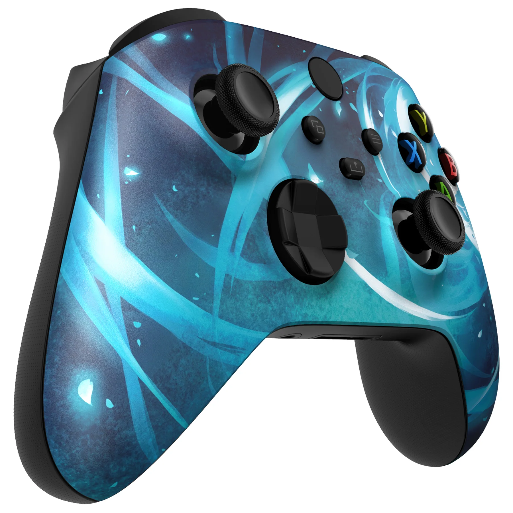 eXtremeRate Replacement Faceplate Front Housing Shell for Xbox Series X & S Controller - Aero Slash Magic - Image 5