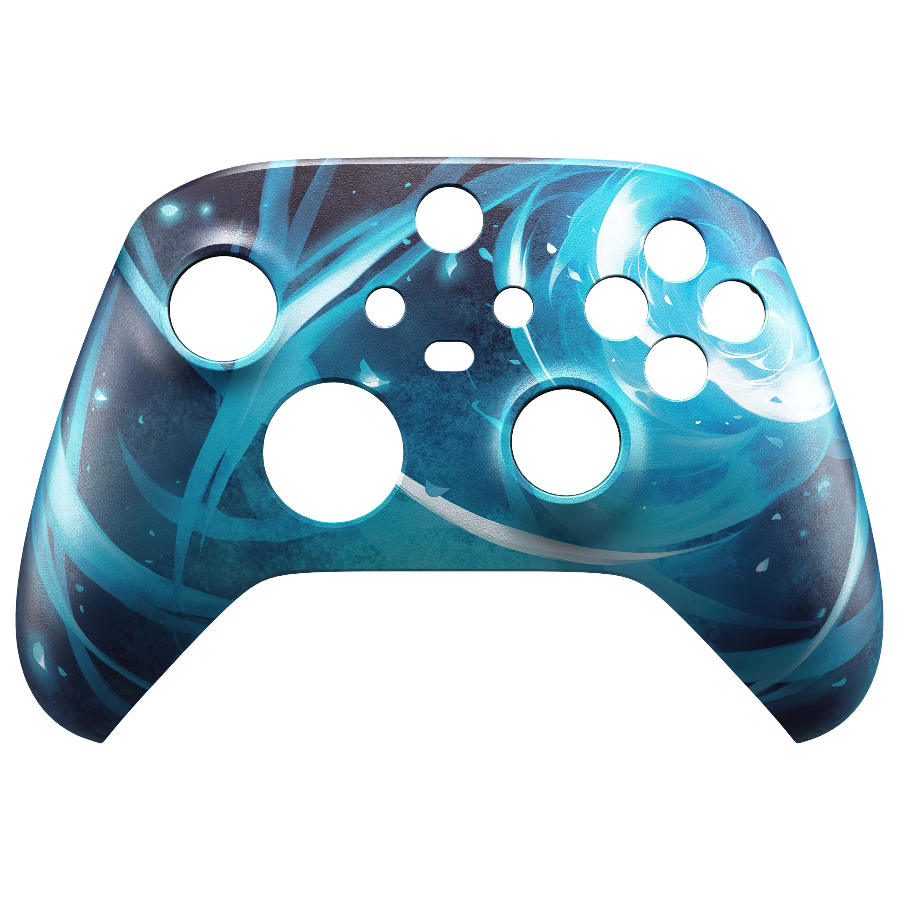 eXtremeRate Replacement Faceplate Front Housing Shell for Xbox Series X & S Controller - Aero Slash Magic - Image 7