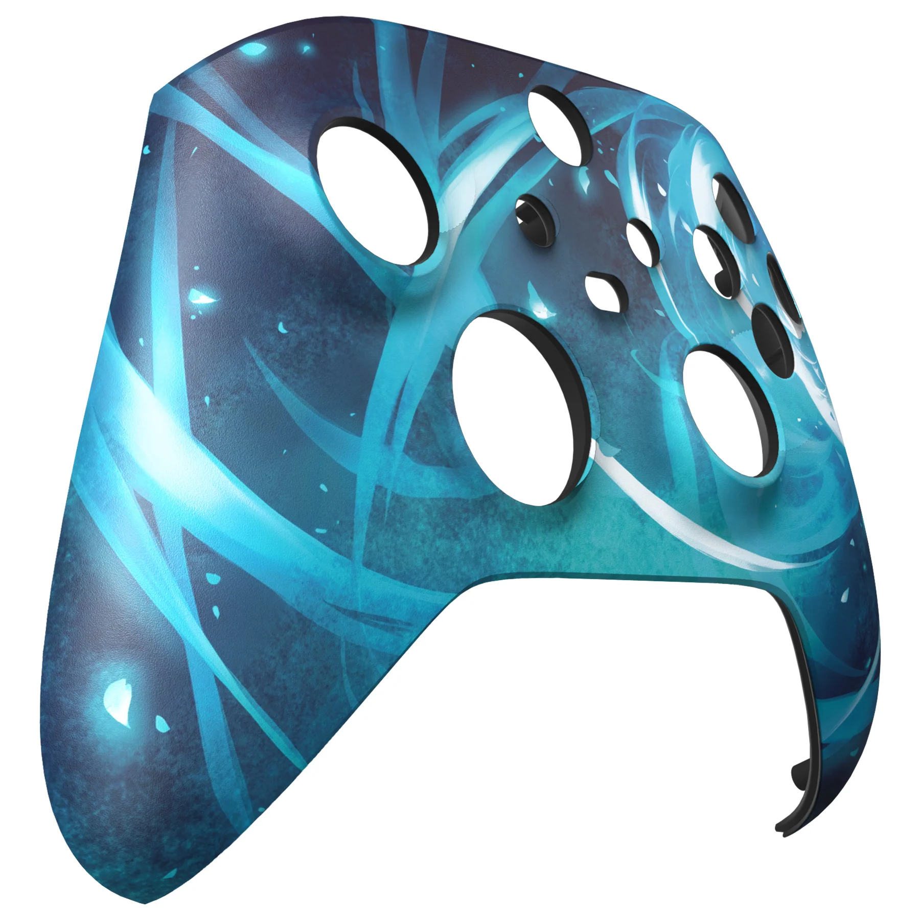 eXtremeRate Replacement Faceplate Front Housing Shell for Xbox Series X & S Controller - Aero Slash Magic - Image 9