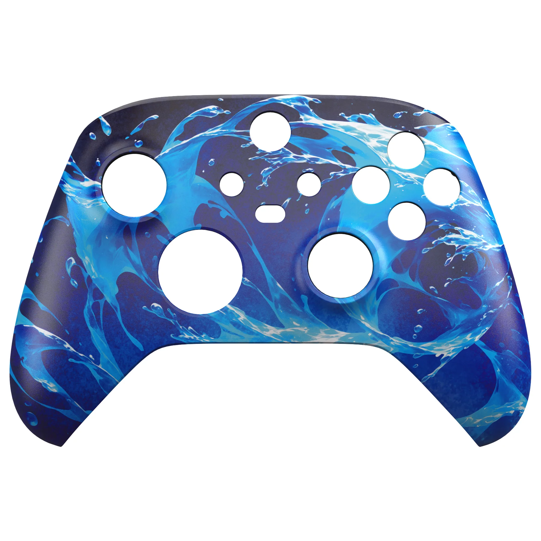 eXtremeRate Replacement Faceplate Front Housing Shell for Xbox Series X & S Controller - Aqua Magic - Image 7