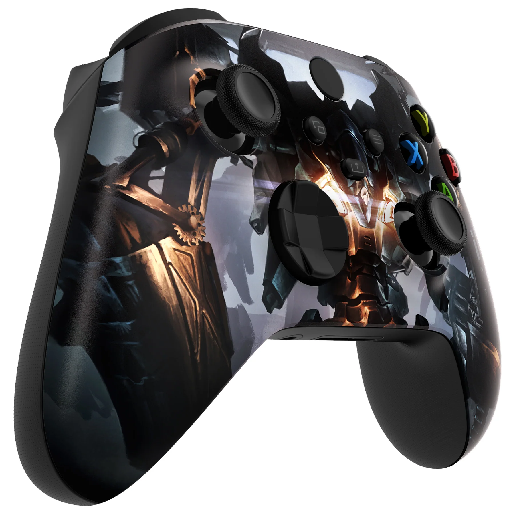 eXtremeRate Replacement Faceplate Front Housing Shell for Xbox Series X & S Controller - Armored Mercenary - Image 5