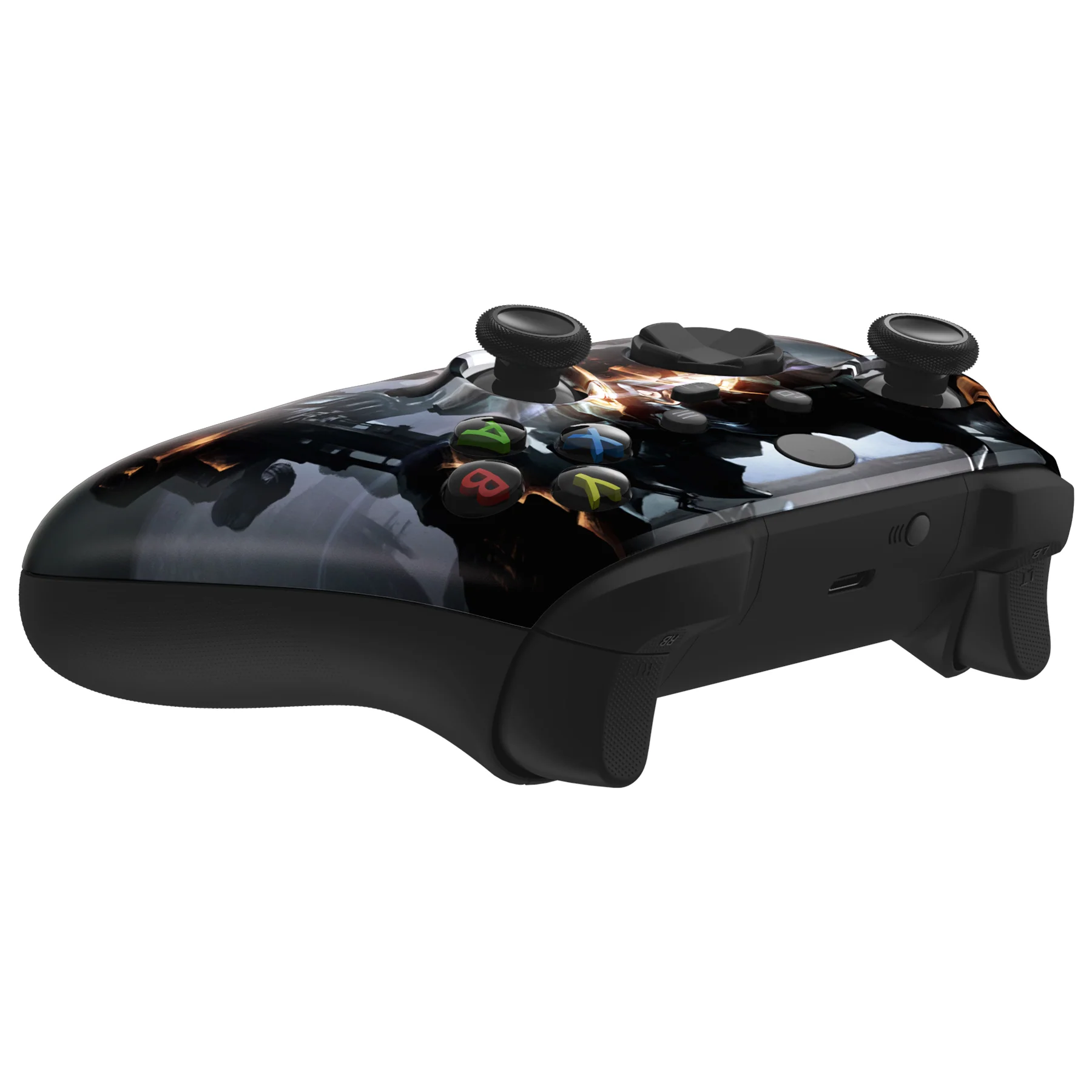 eXtremeRate Replacement Faceplate Front Housing Shell for Xbox Series X & S Controller - Armored Mercenary - Image 6