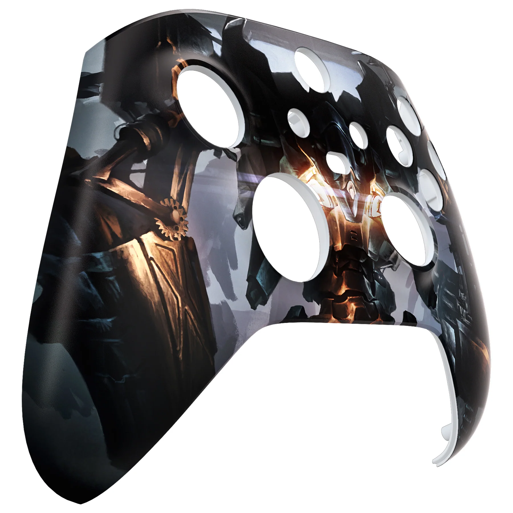 eXtremeRate Replacement Faceplate Front Housing Shell for Xbox Series X & S Controller - Armored Mercenary - Image 9