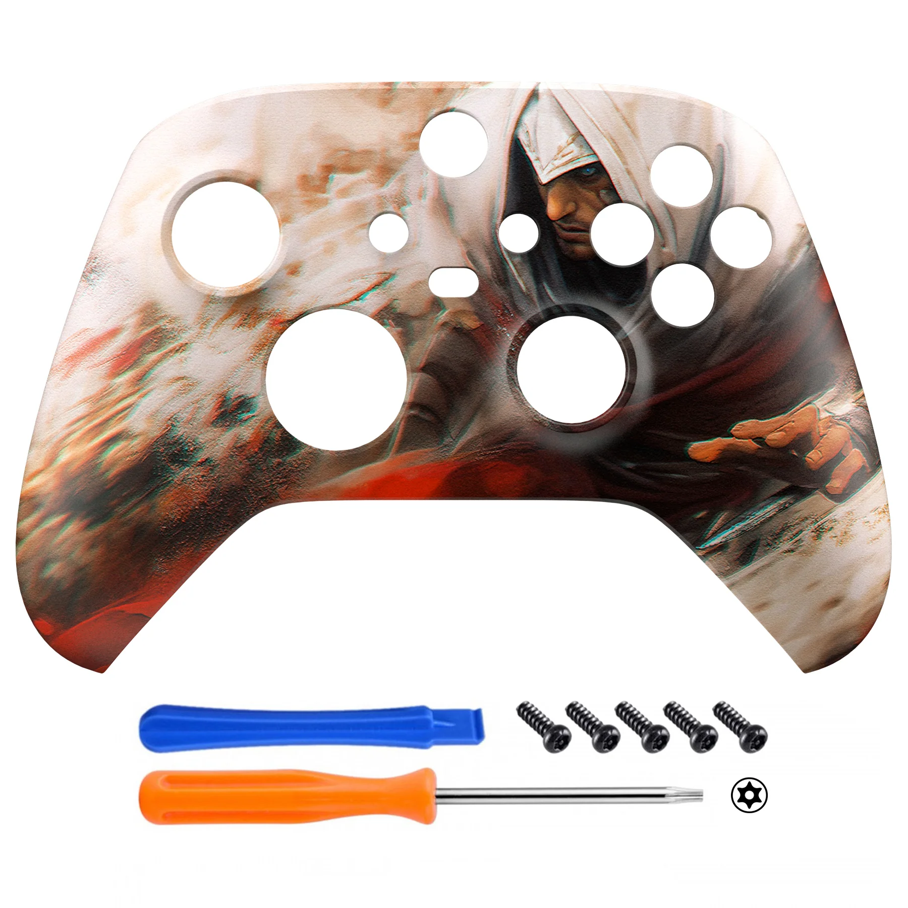 eXtremeRate Replacement Faceplate Front Housing Shell for Xbox Series X & S Controller - Assassin - Image 2